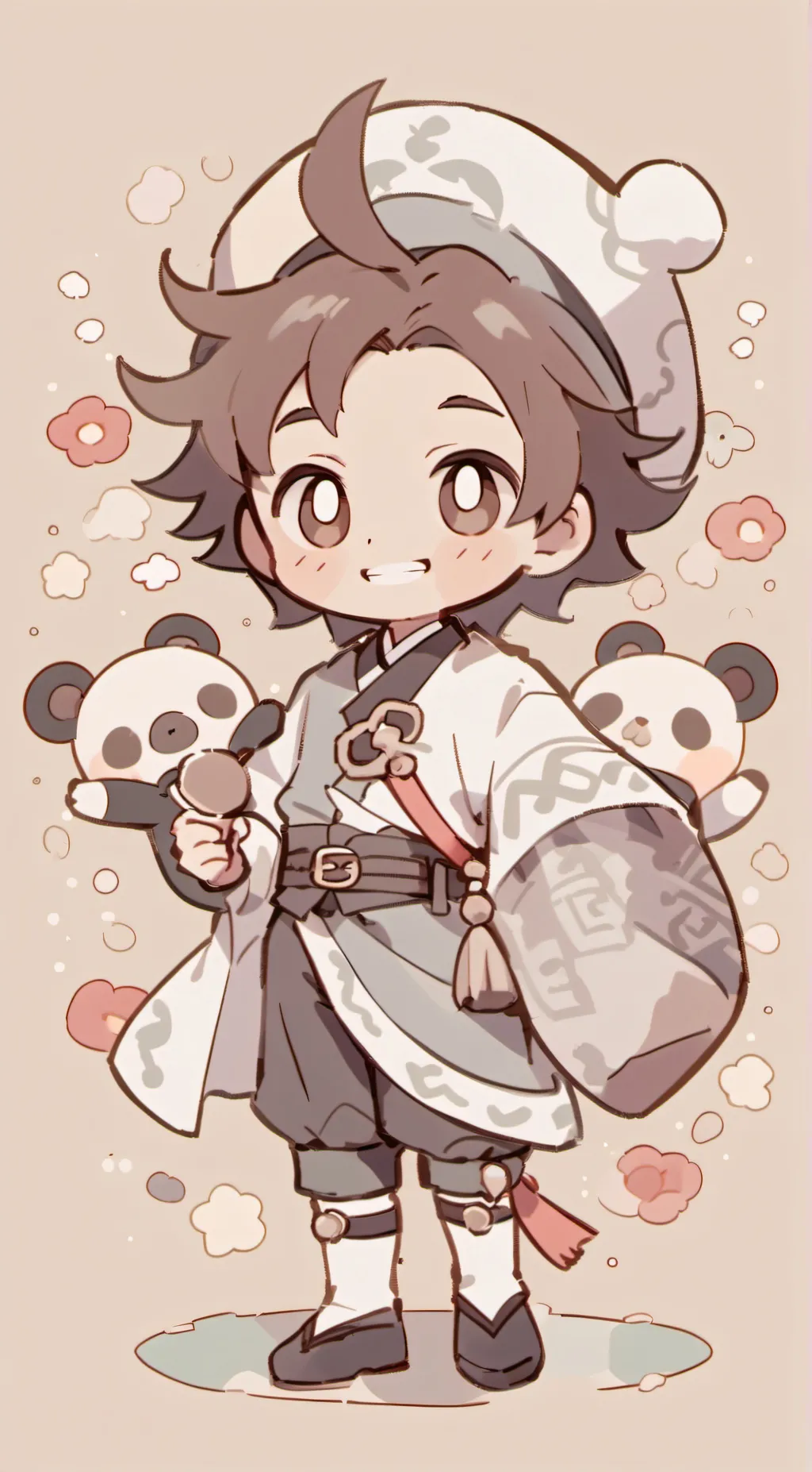 ai character: Emmanuel  background