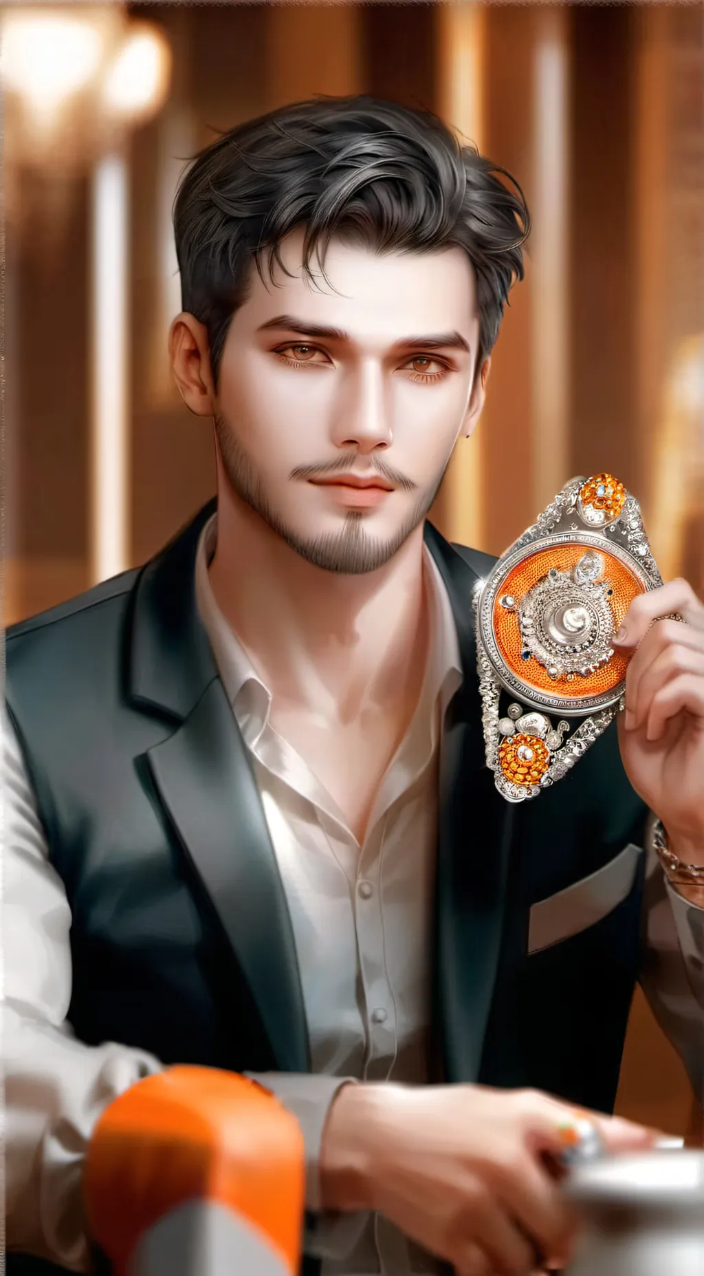 ai character: Luka  background