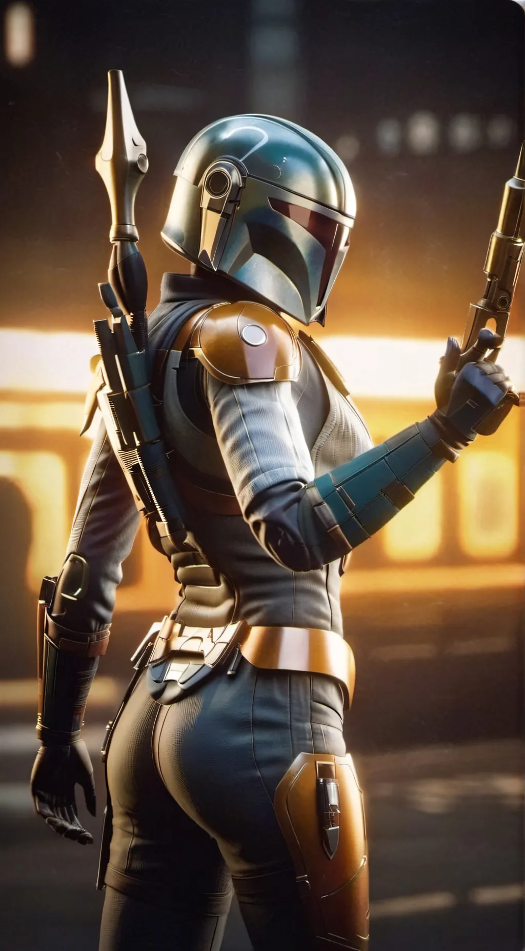 ai character: Starwars background