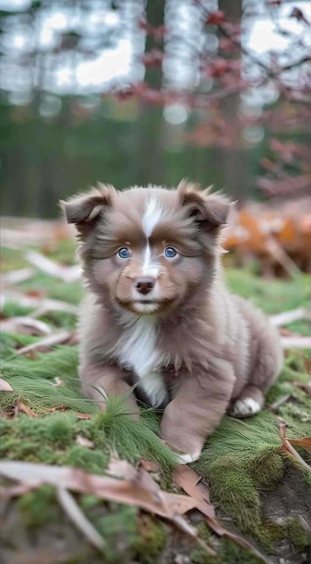 ai character: Puppy  background
