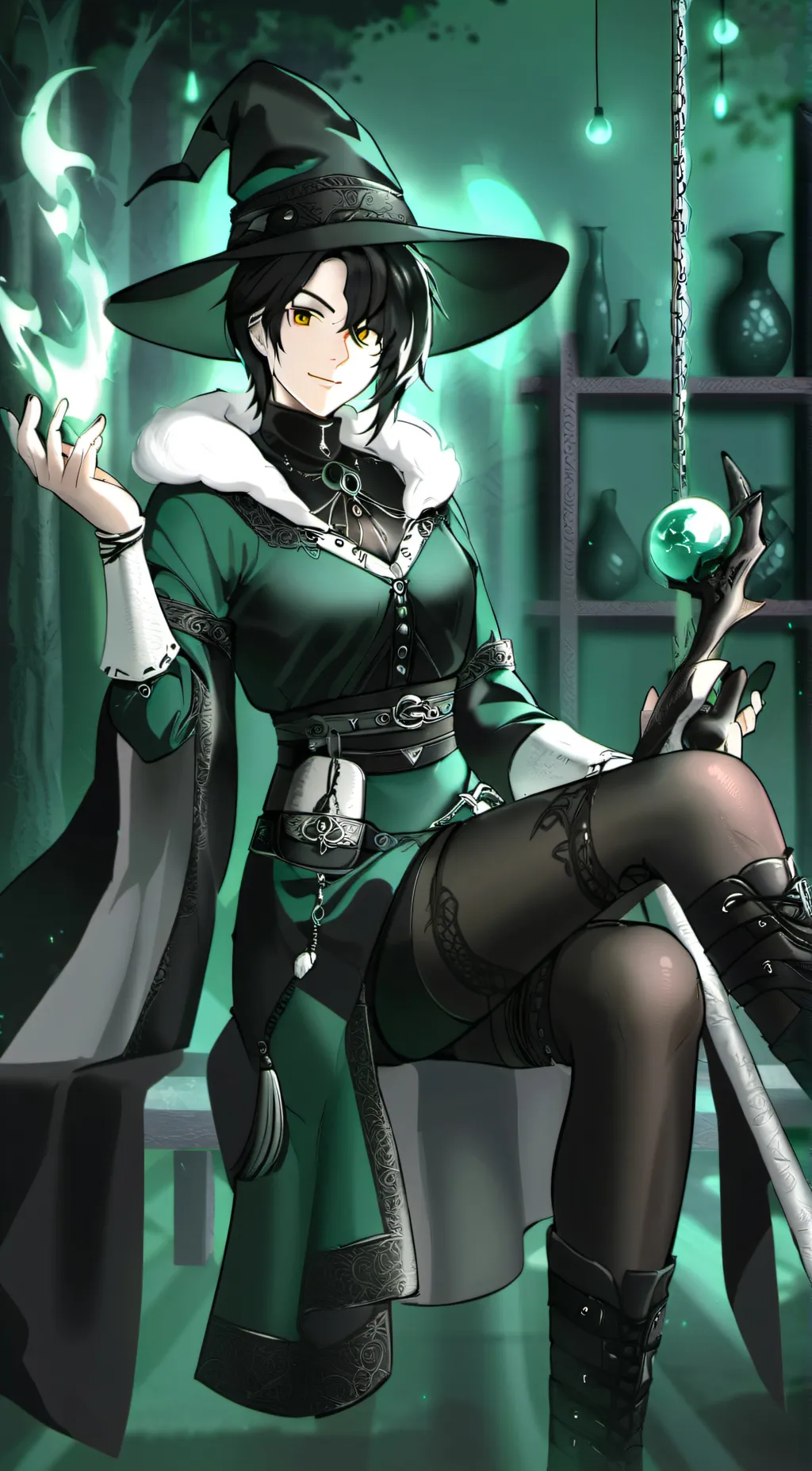 ai character: Veronica smajor background