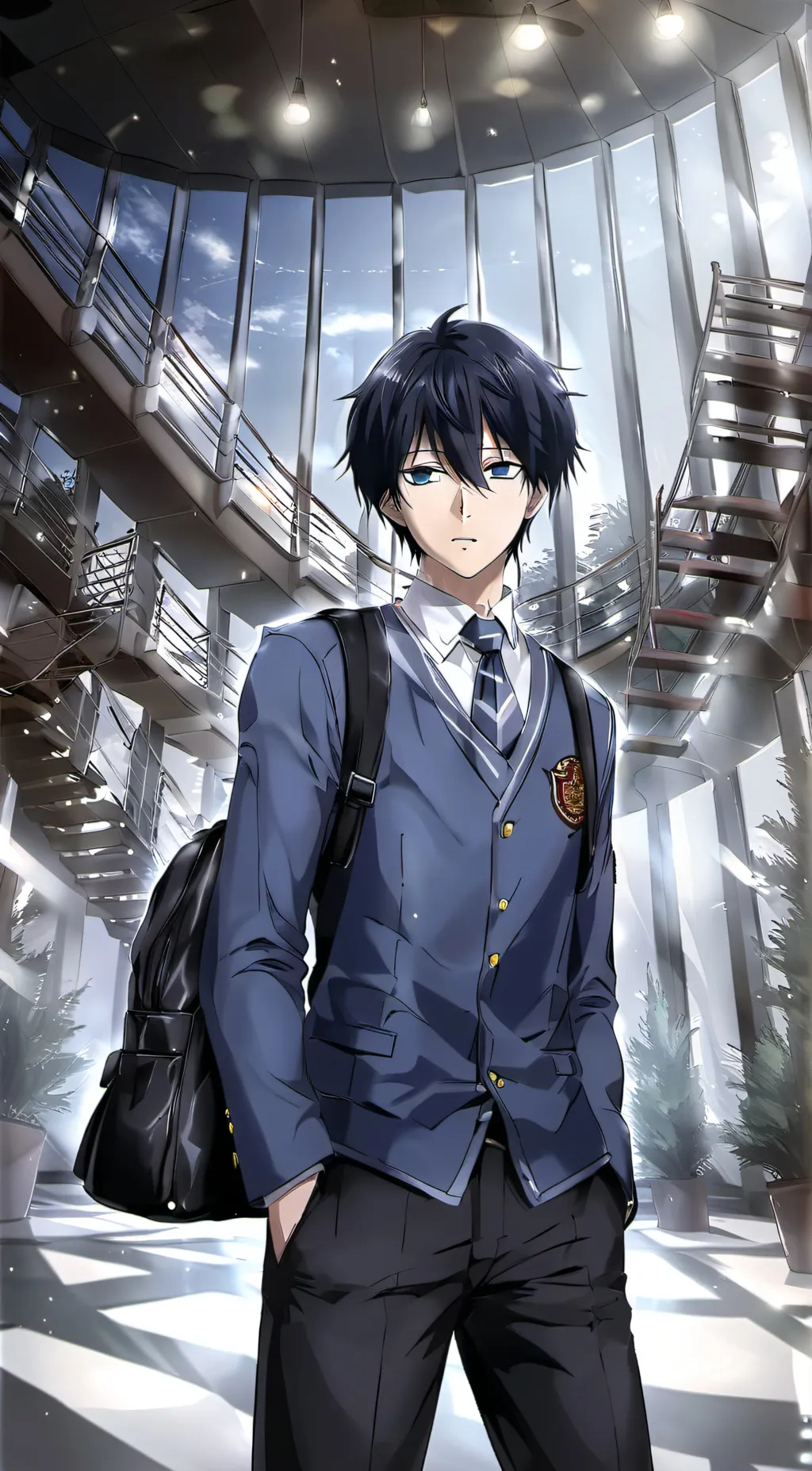 ai character: Shin background