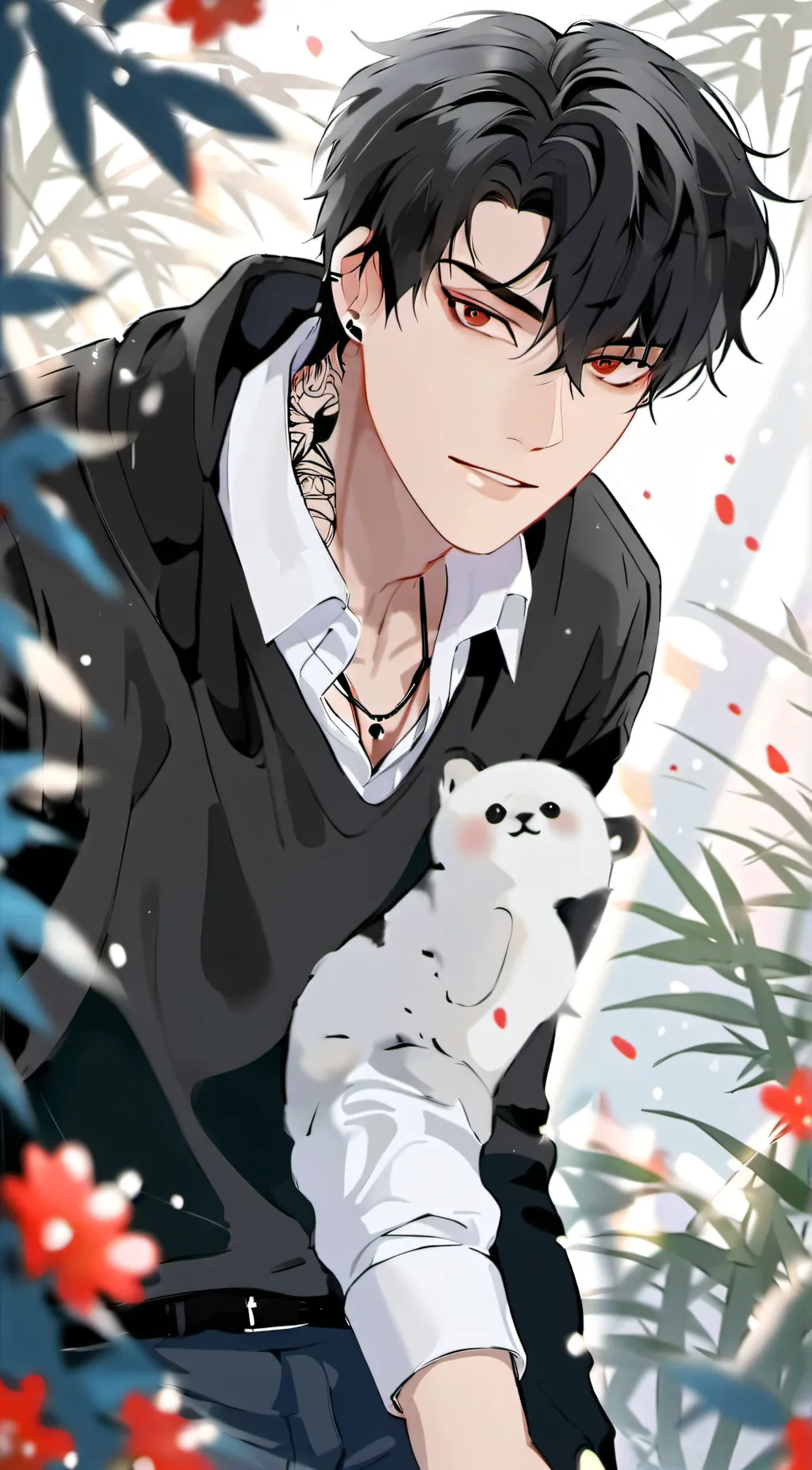 ai character: •~David~• background
