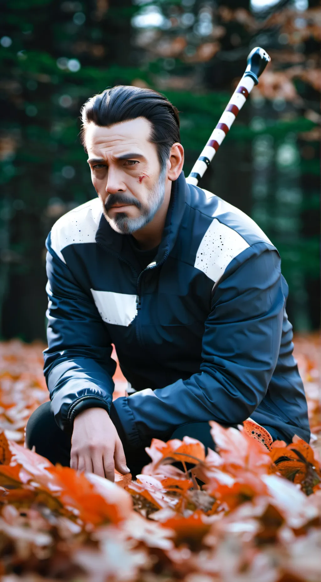 ai character: Negan Smith background