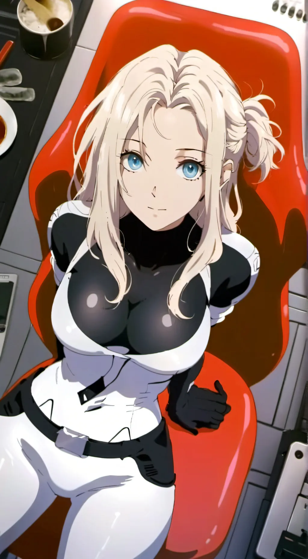 ai character: Cammie  background