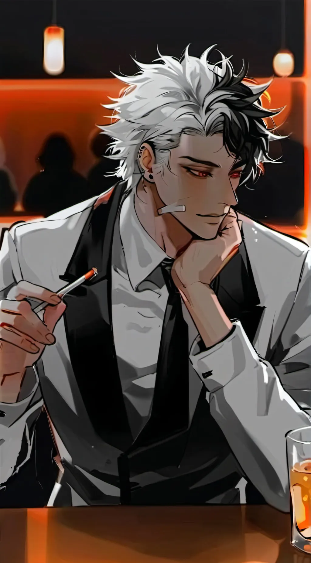 ai character: Axel background