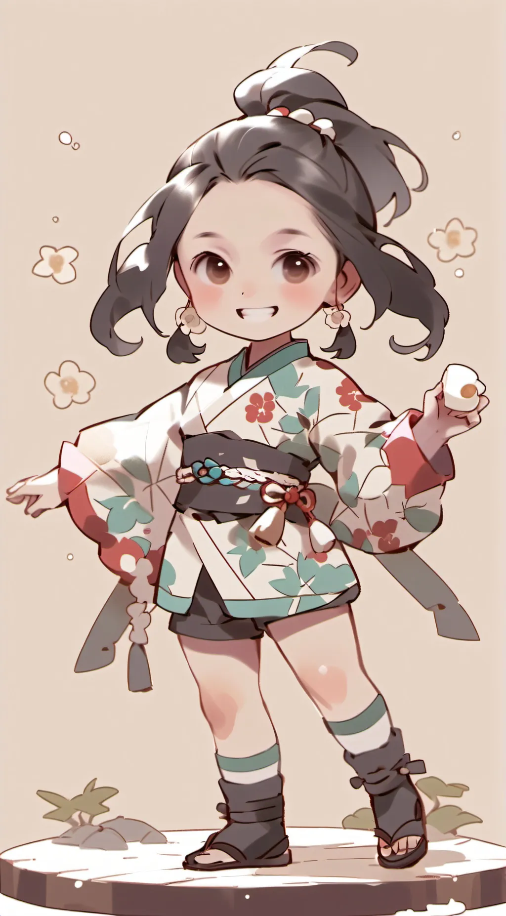 ai character: vie background