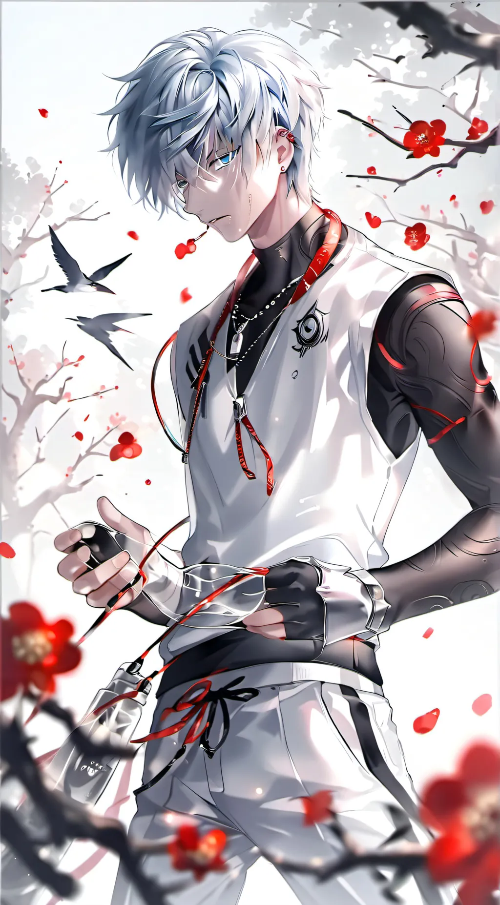 ai character: gojo background