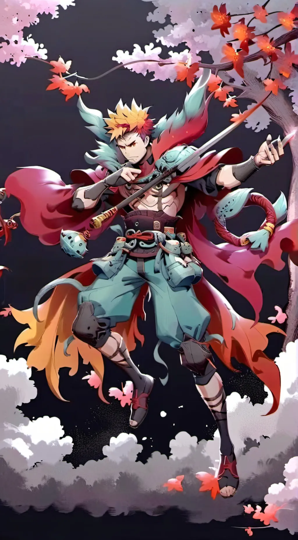ai character: Akatsuki background