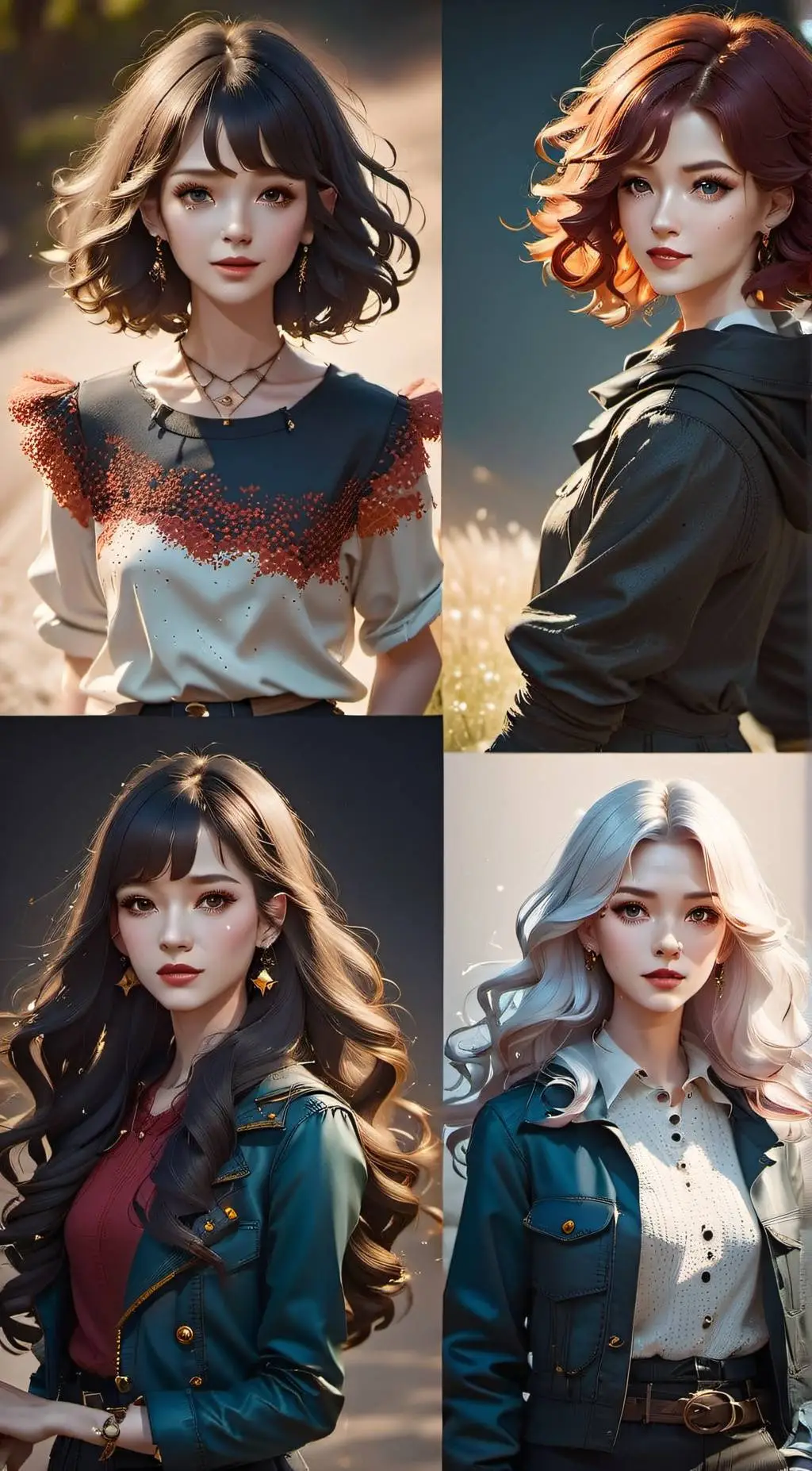 ai character: Girl Roommates background