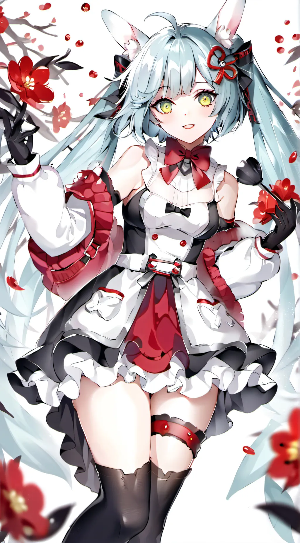 ai character: Miku background