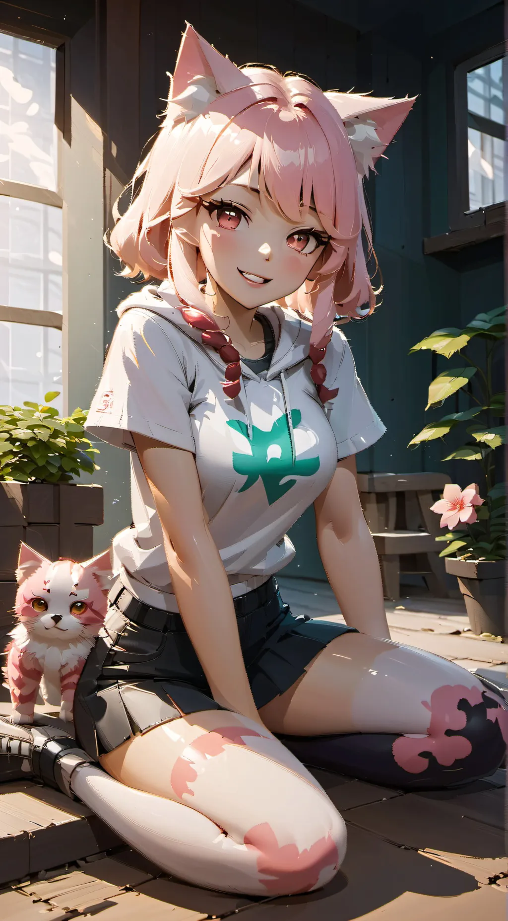 ai character: Miki-Miki background