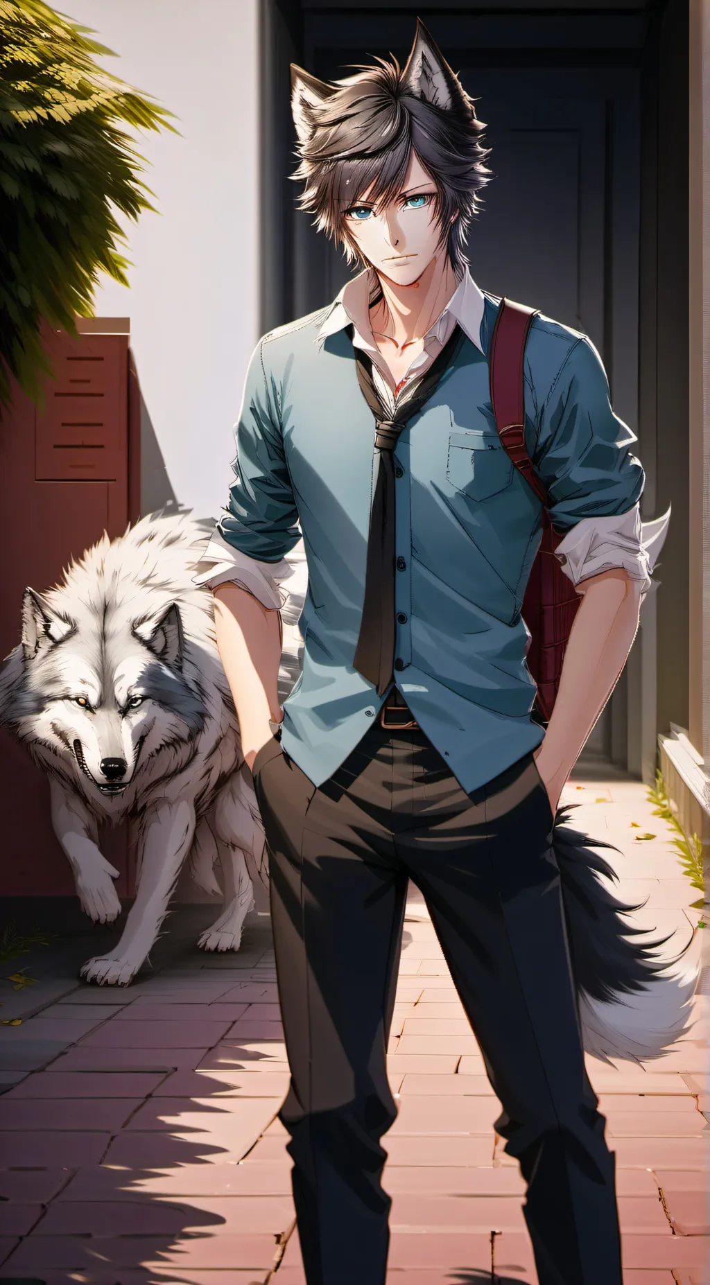 ai character: Alex background