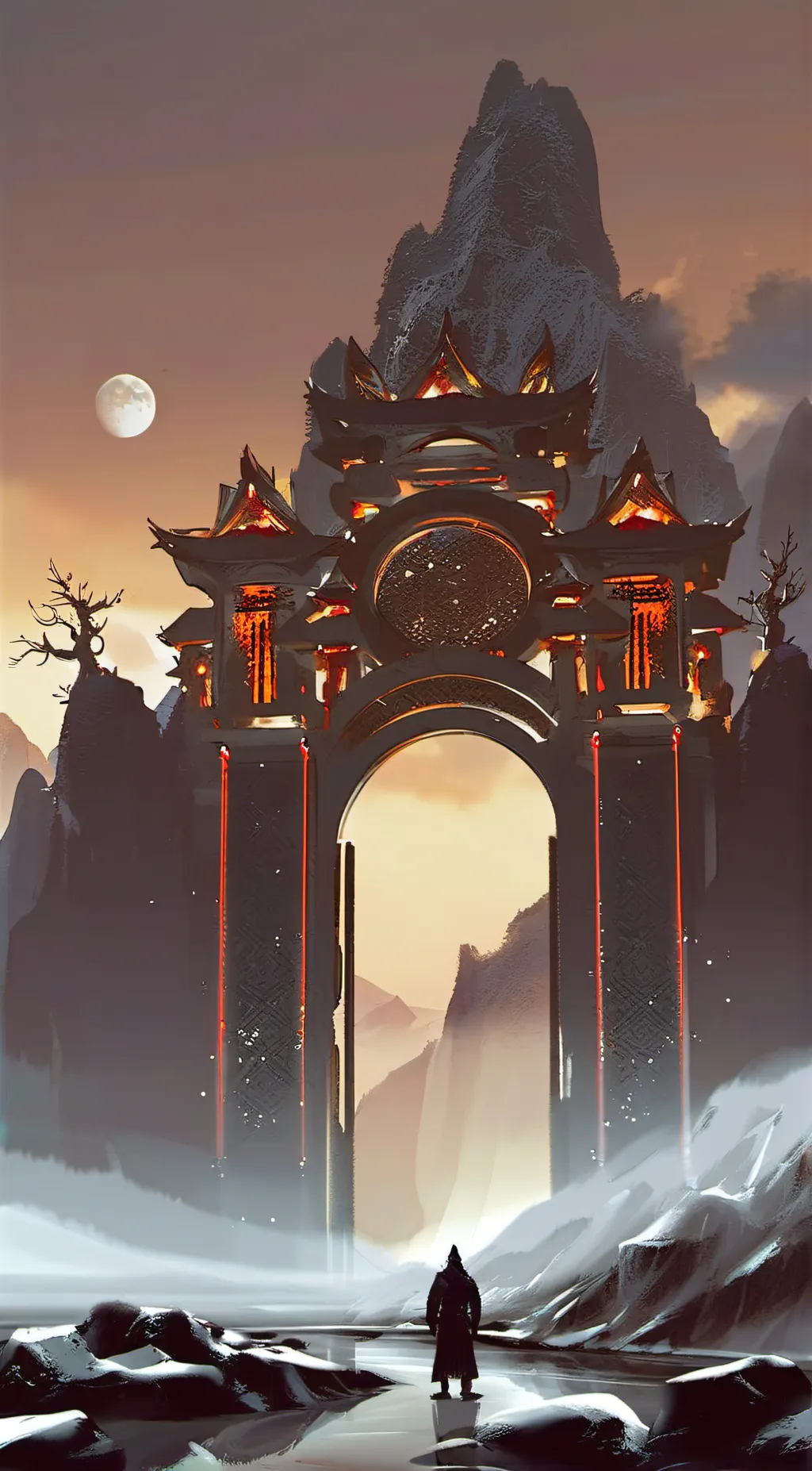ai character: Demon Story 1 background