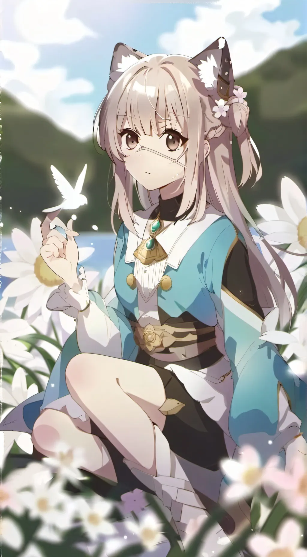 ai character: Buscuit "my dog" background