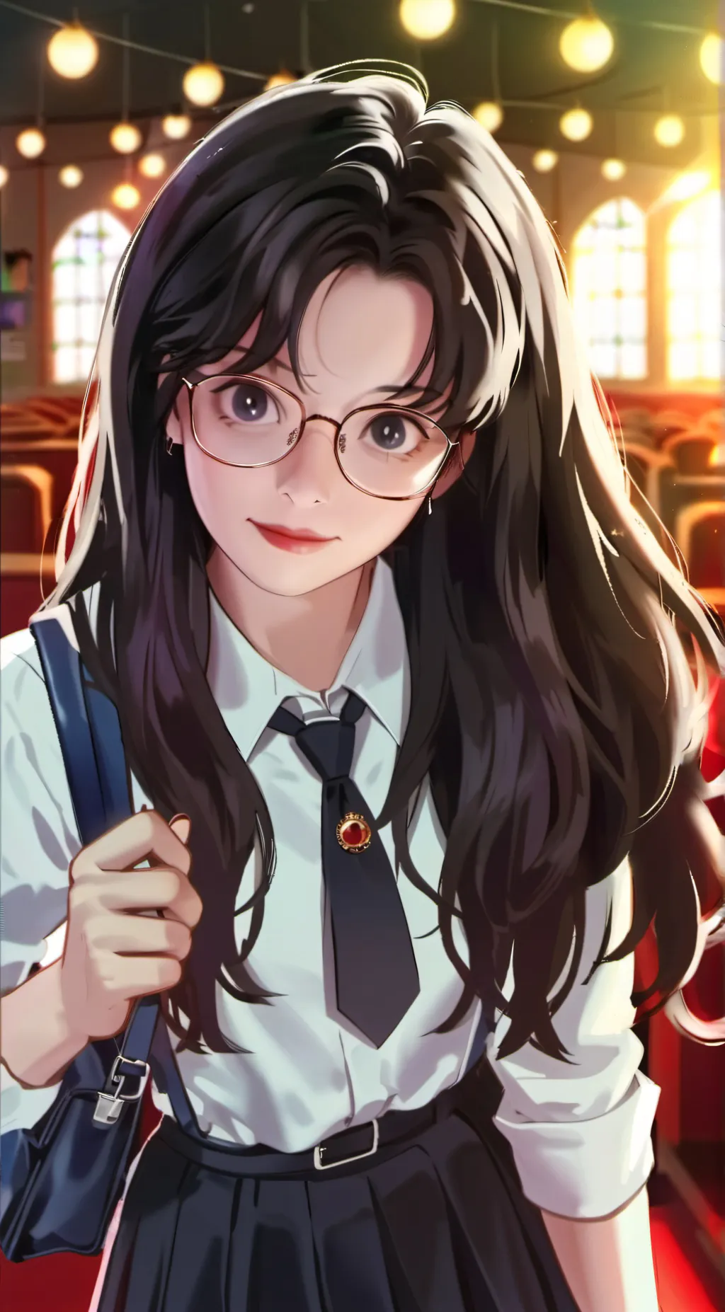 ai character: mia Gonzalez  background