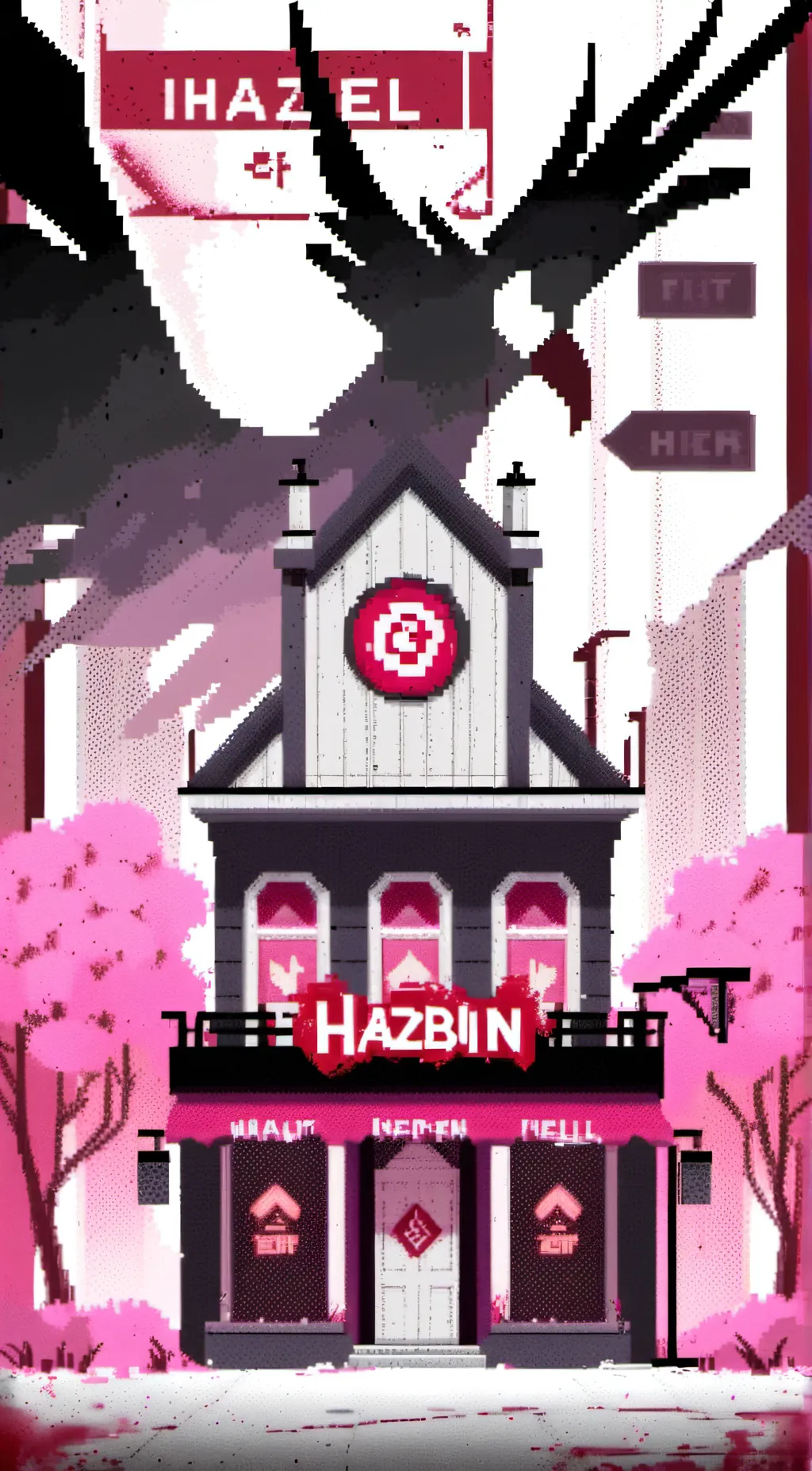 ai character: ~Hazbin hotel~ background