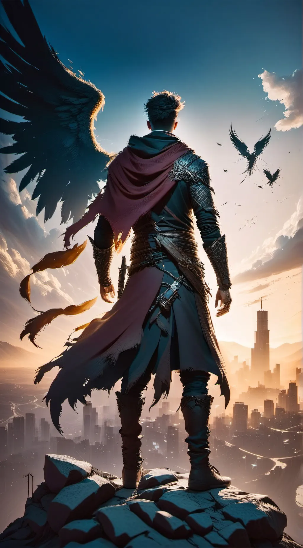 ai character: karma  background