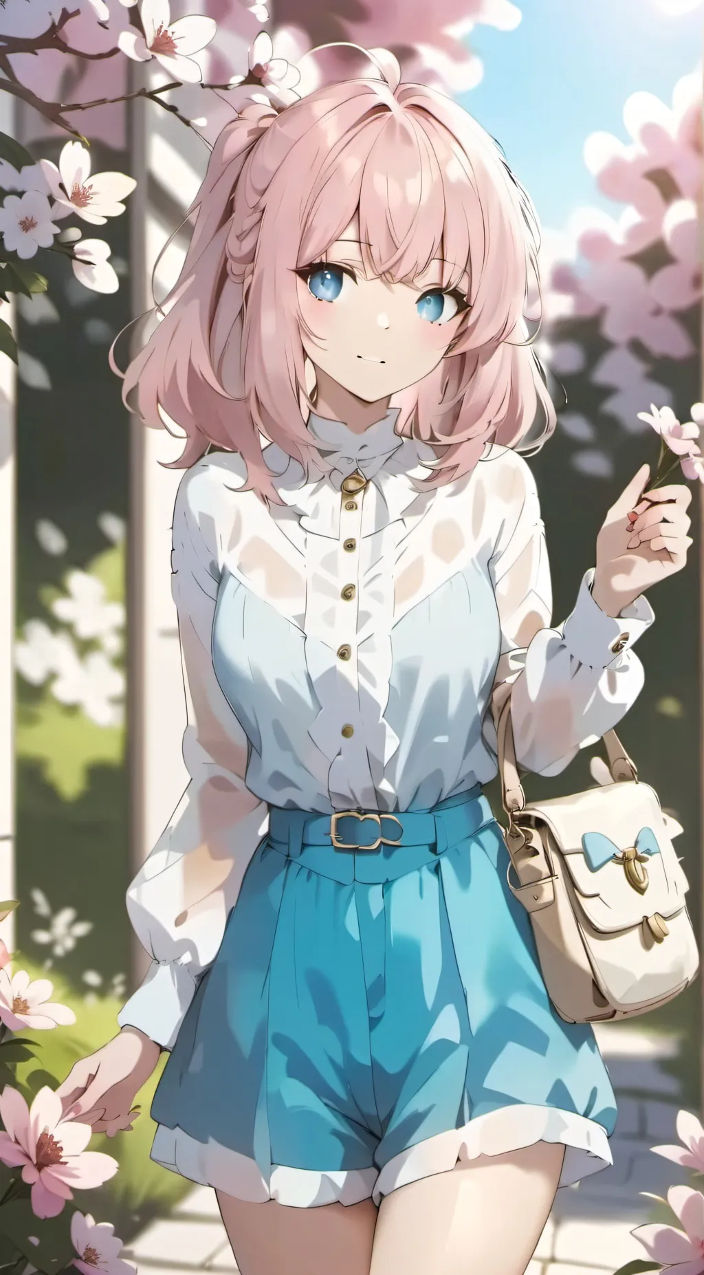 ai character: •hazel• background
