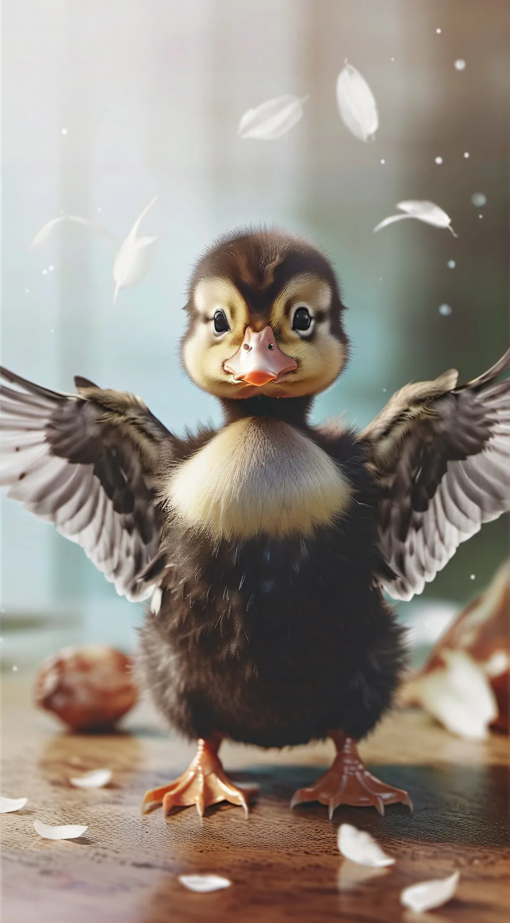 ai character: Quackers background