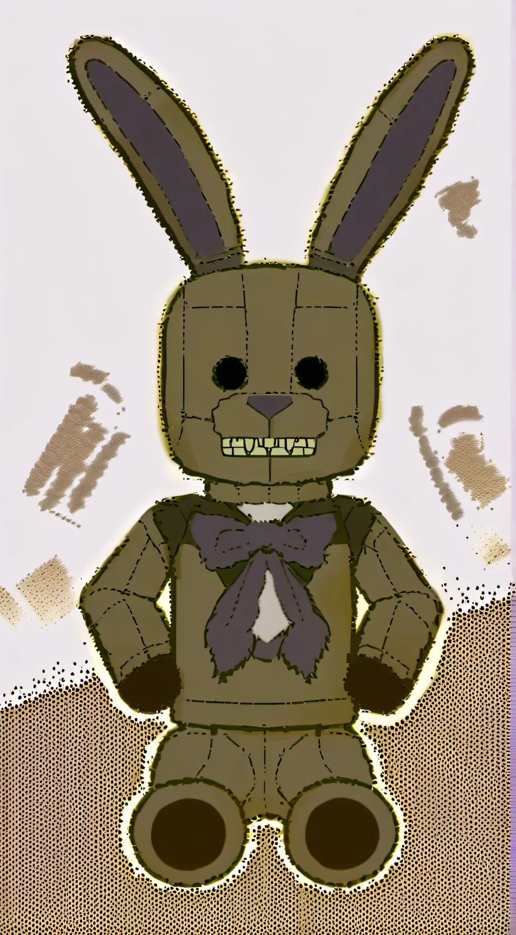 ai character: Plushtrap  background