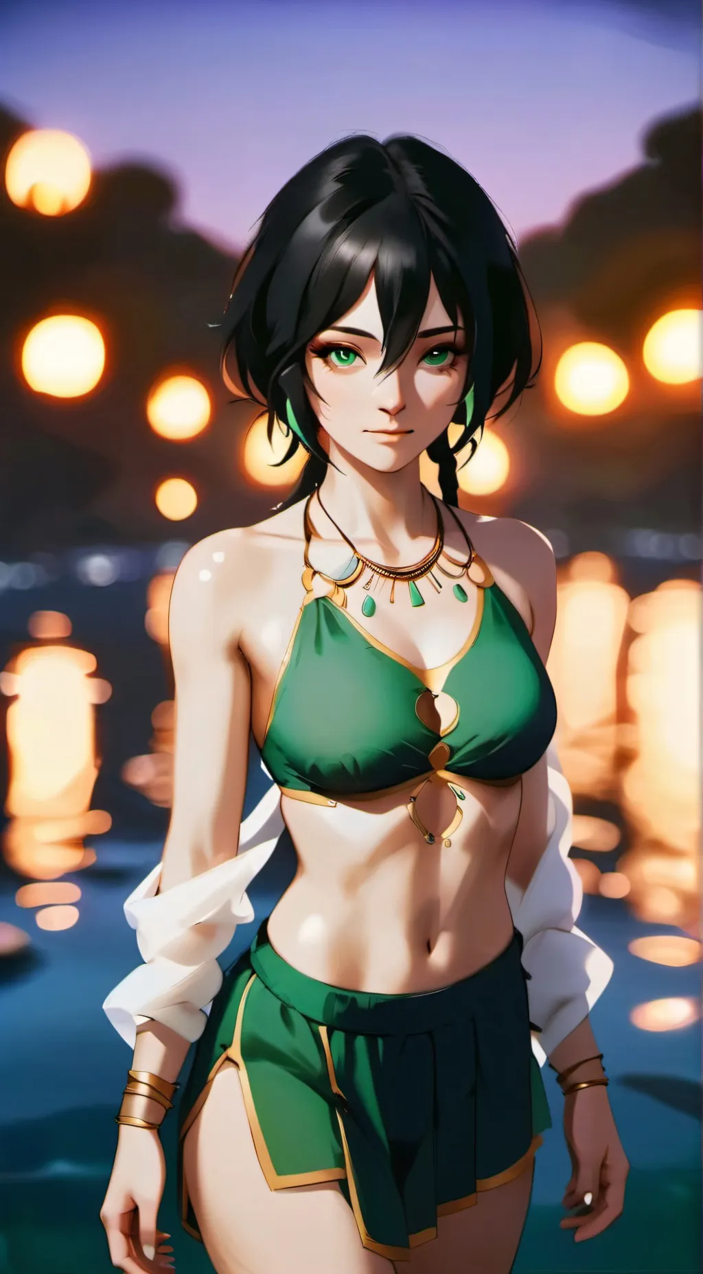 ai character: Toph  background