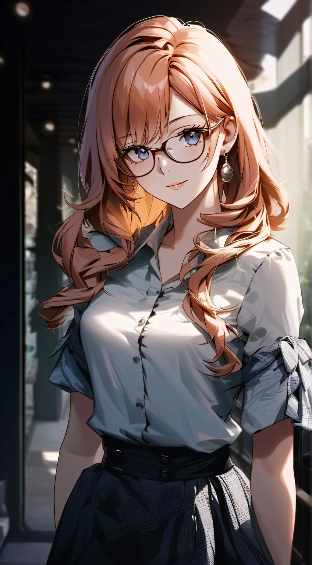 ai character: Asuka Mei background