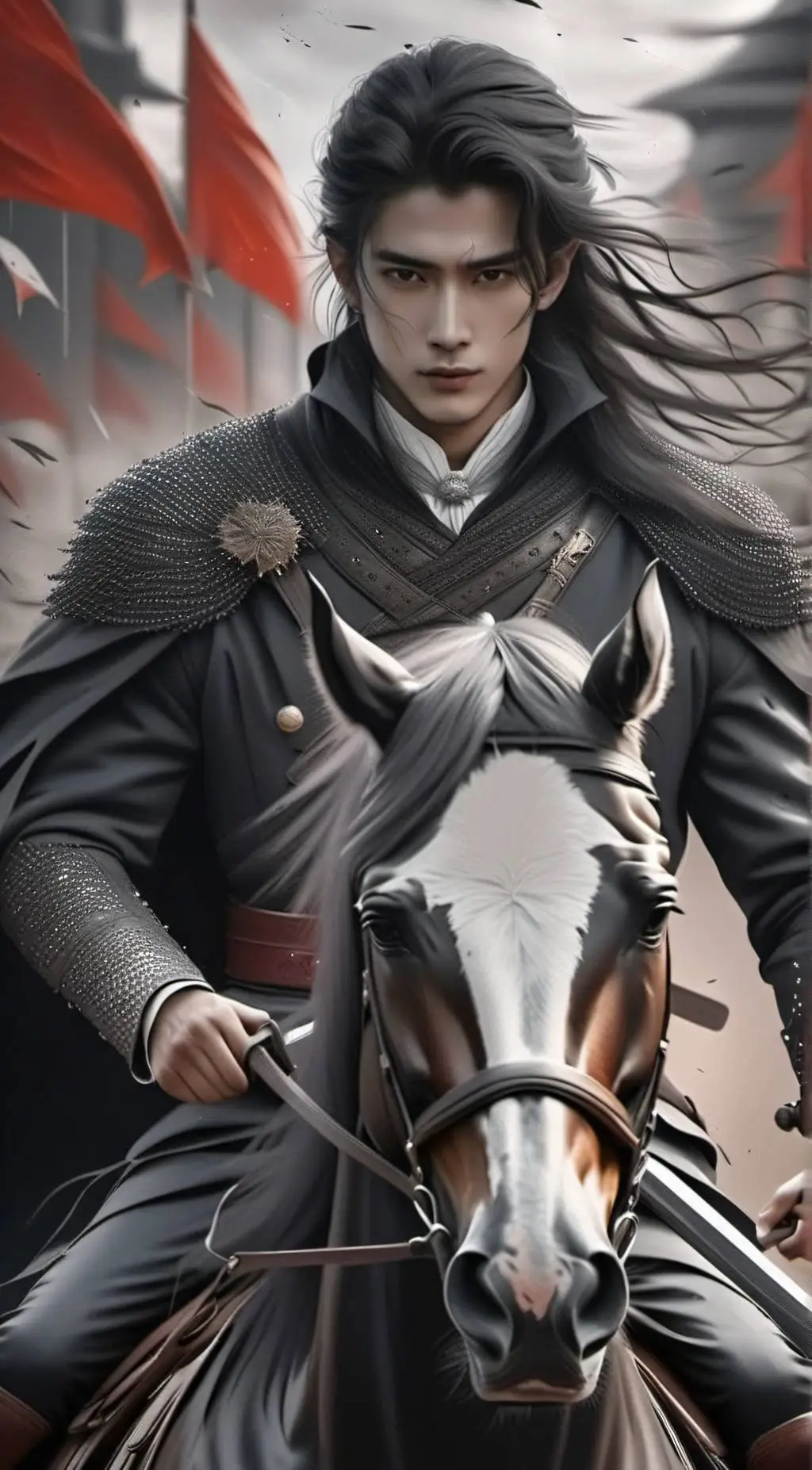 ai character: Ruoshan  background