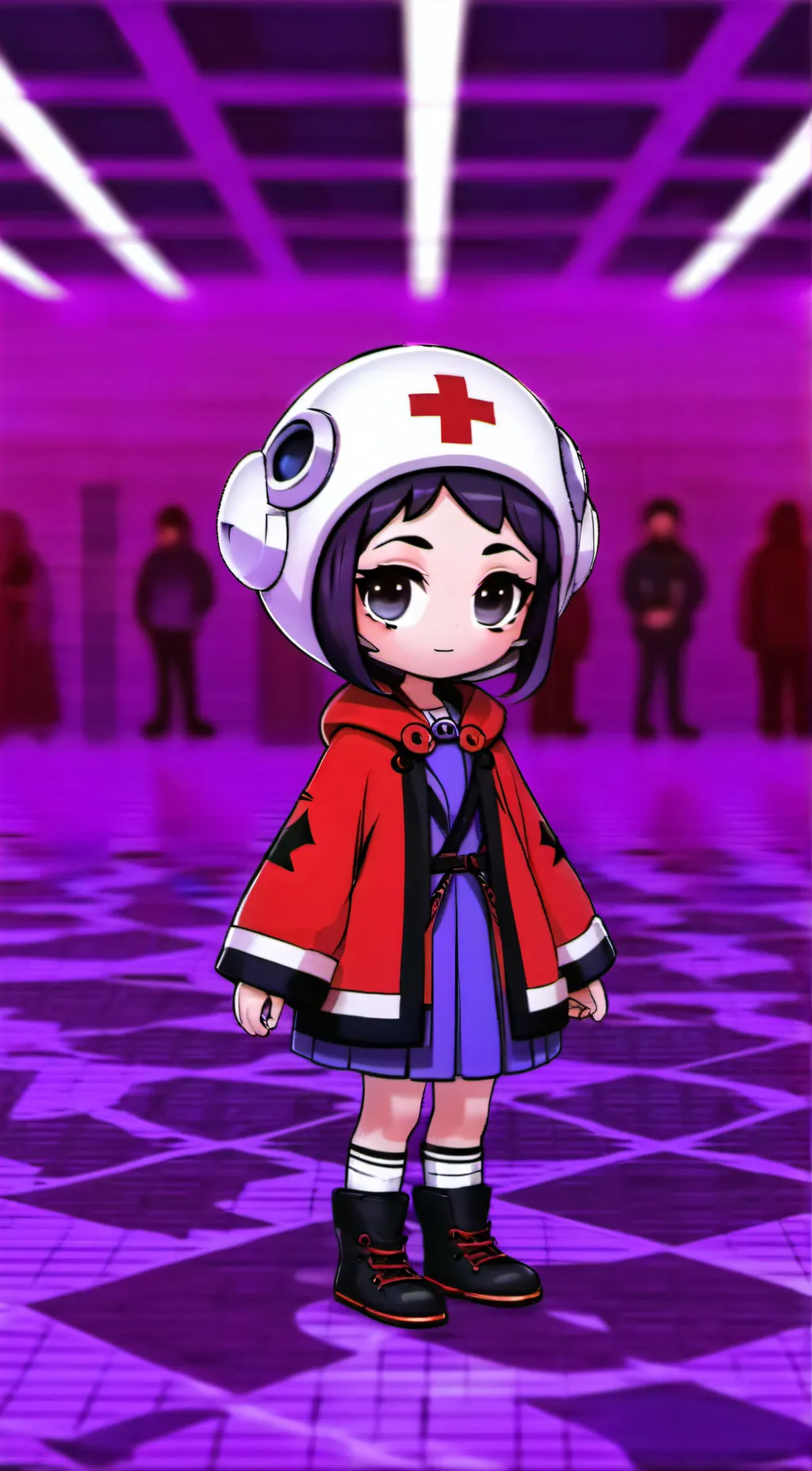 ai character: Lankybox background