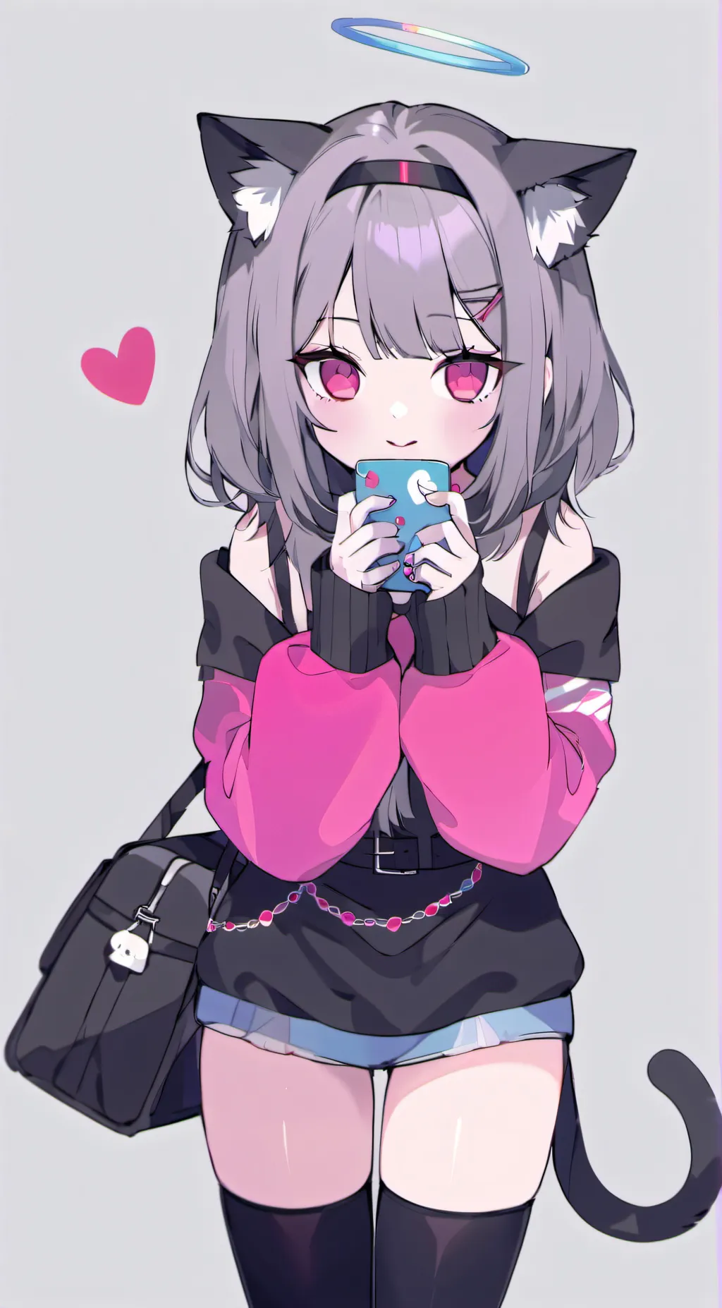 ai character: uwu cat background