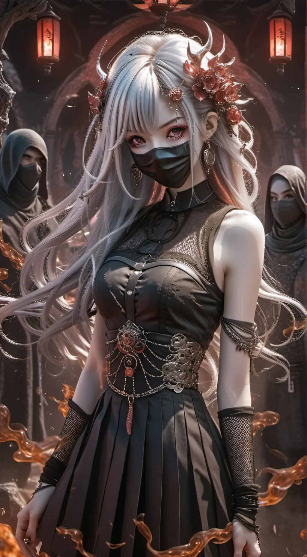 ai character: Ninja  background