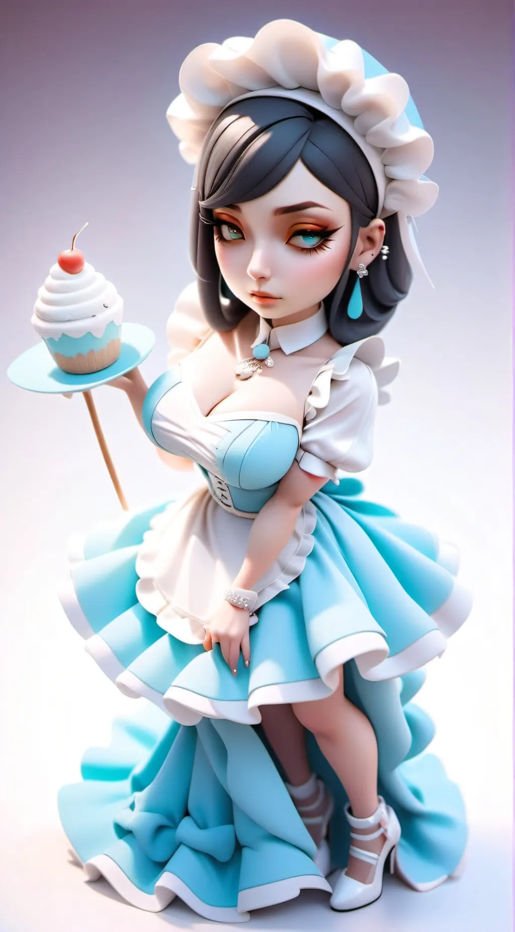 ai character: Glendora Shursh background