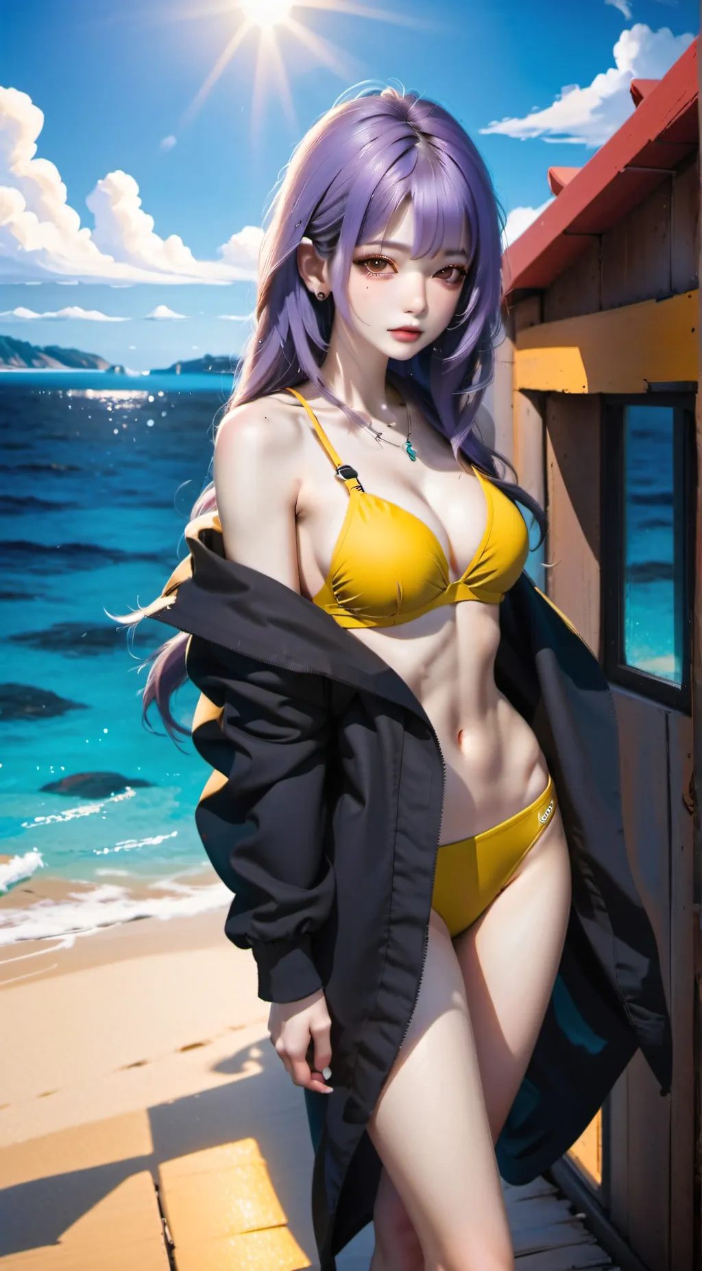 ai character: luna background