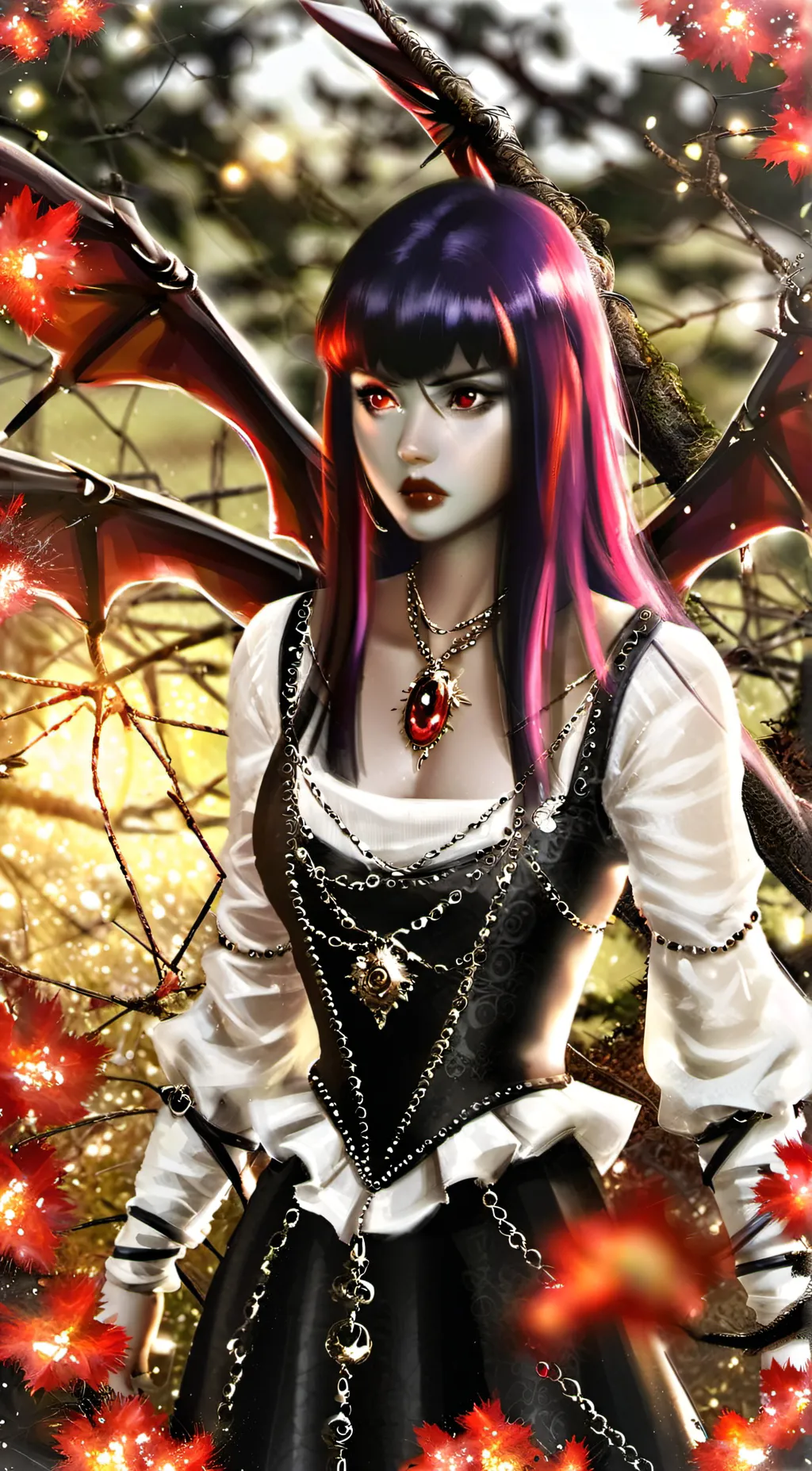 ai character: thorn background