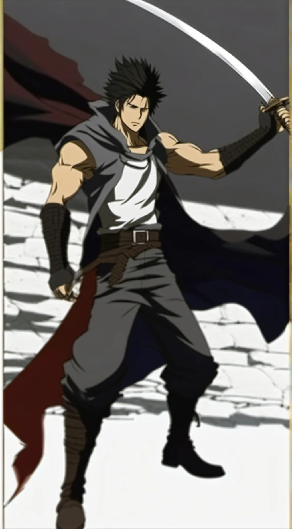ai character: Yami Sukehiro  background