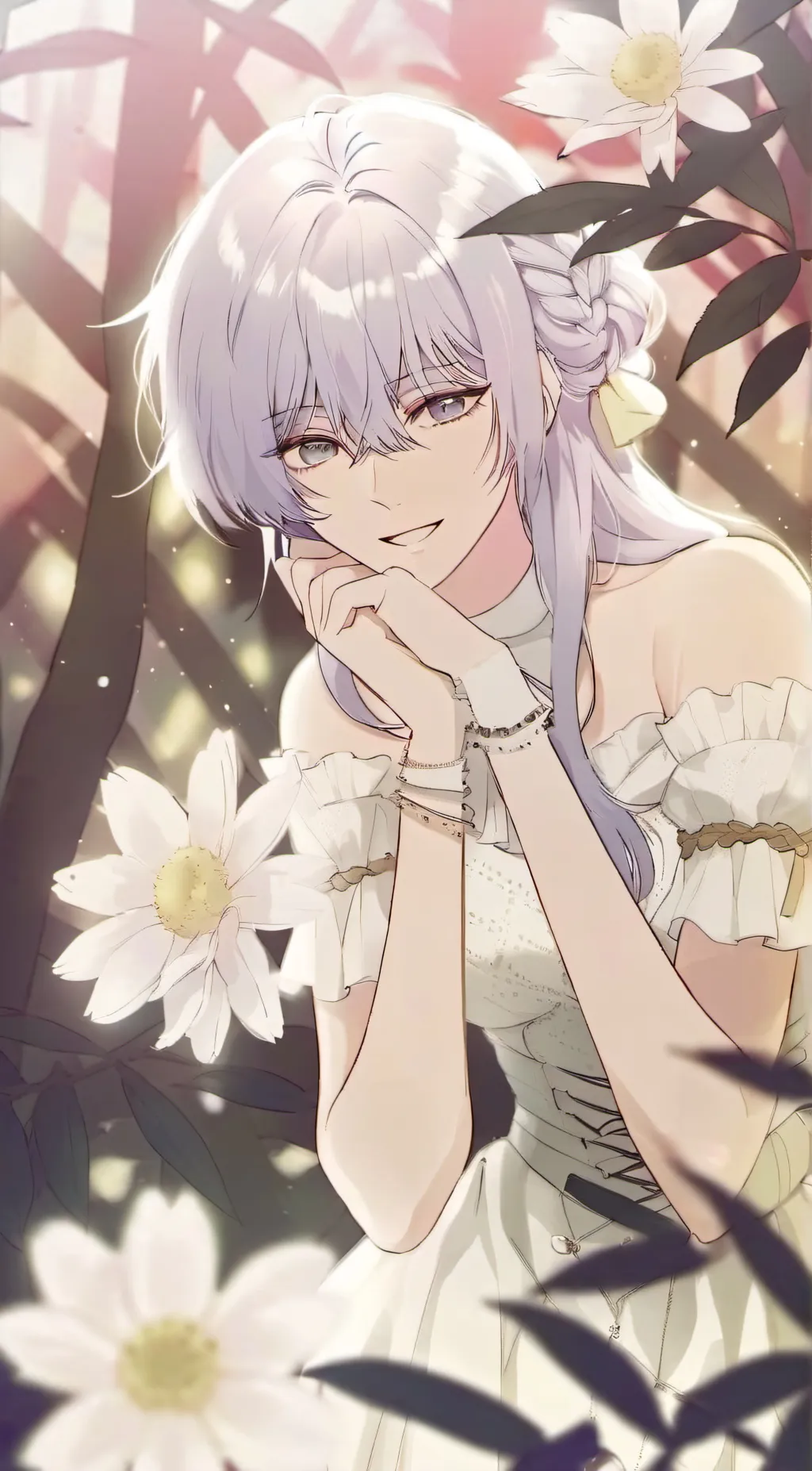 ai character: Aurora background