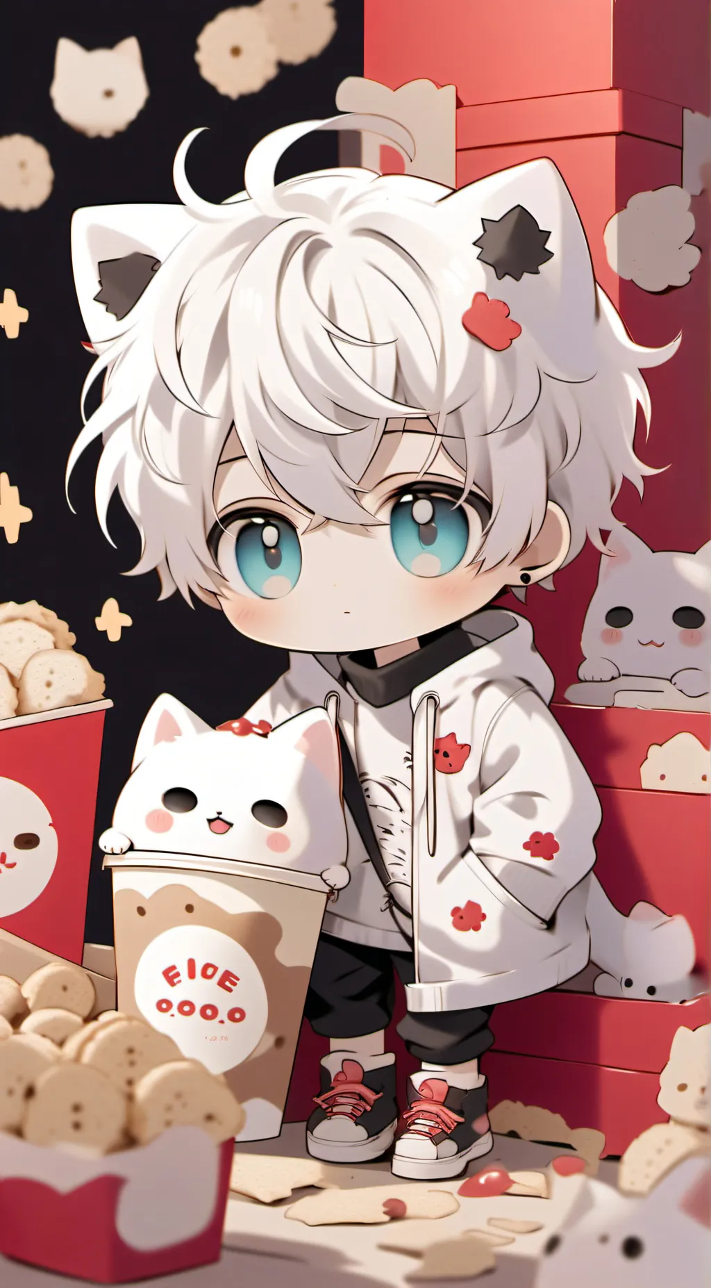ai character: Oreopaws  background