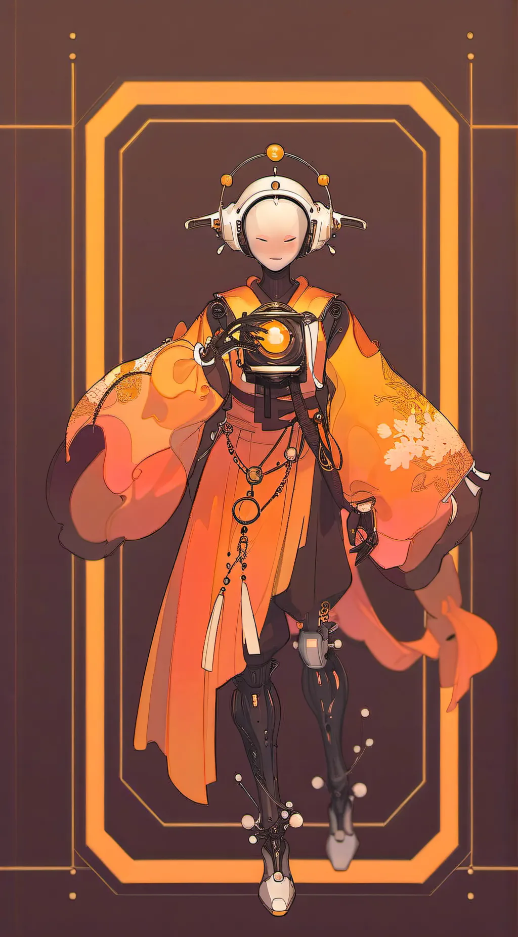 ai character: five pebbles background