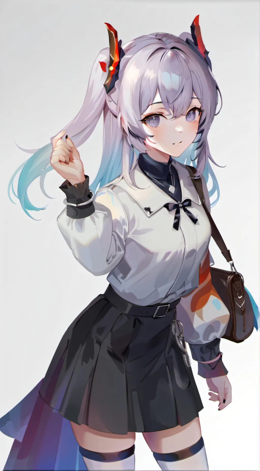ai character: delta (<ゝω·)☆ background