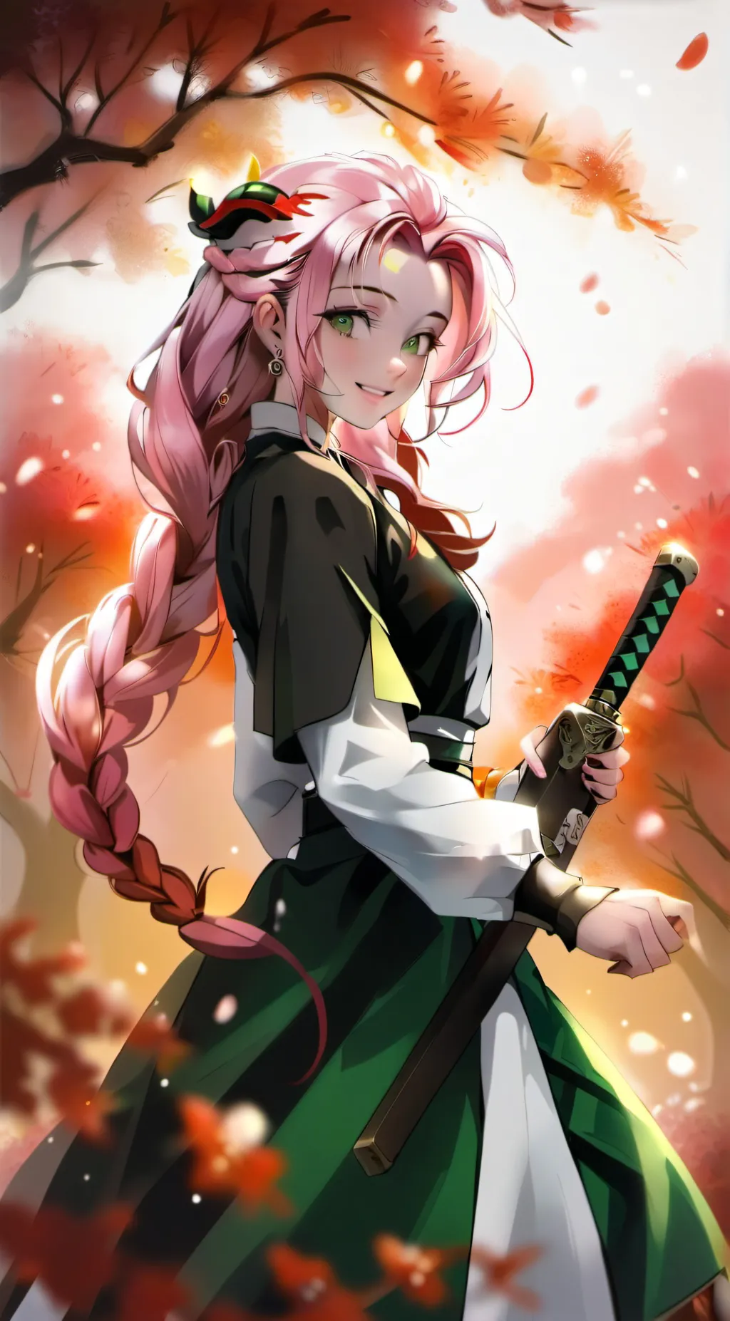 ai character: ♡Mitusri Kanaroji background