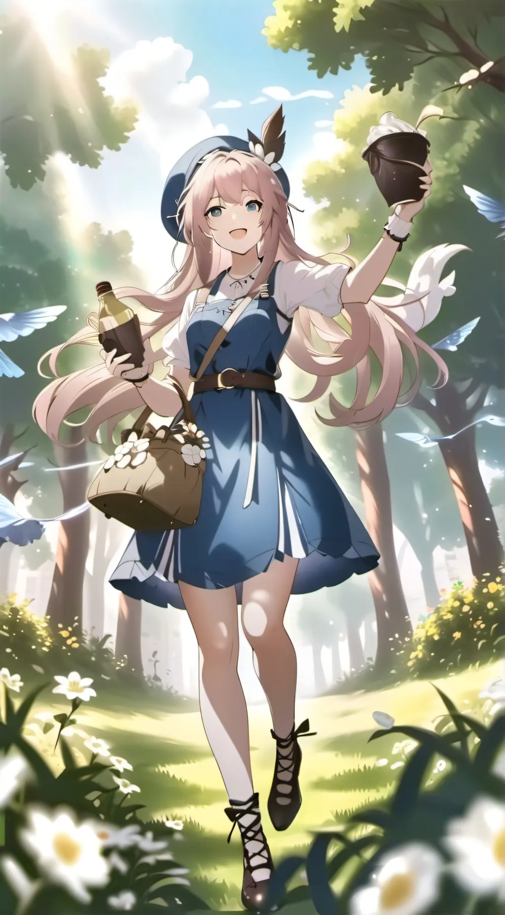 ai character: Princess  background