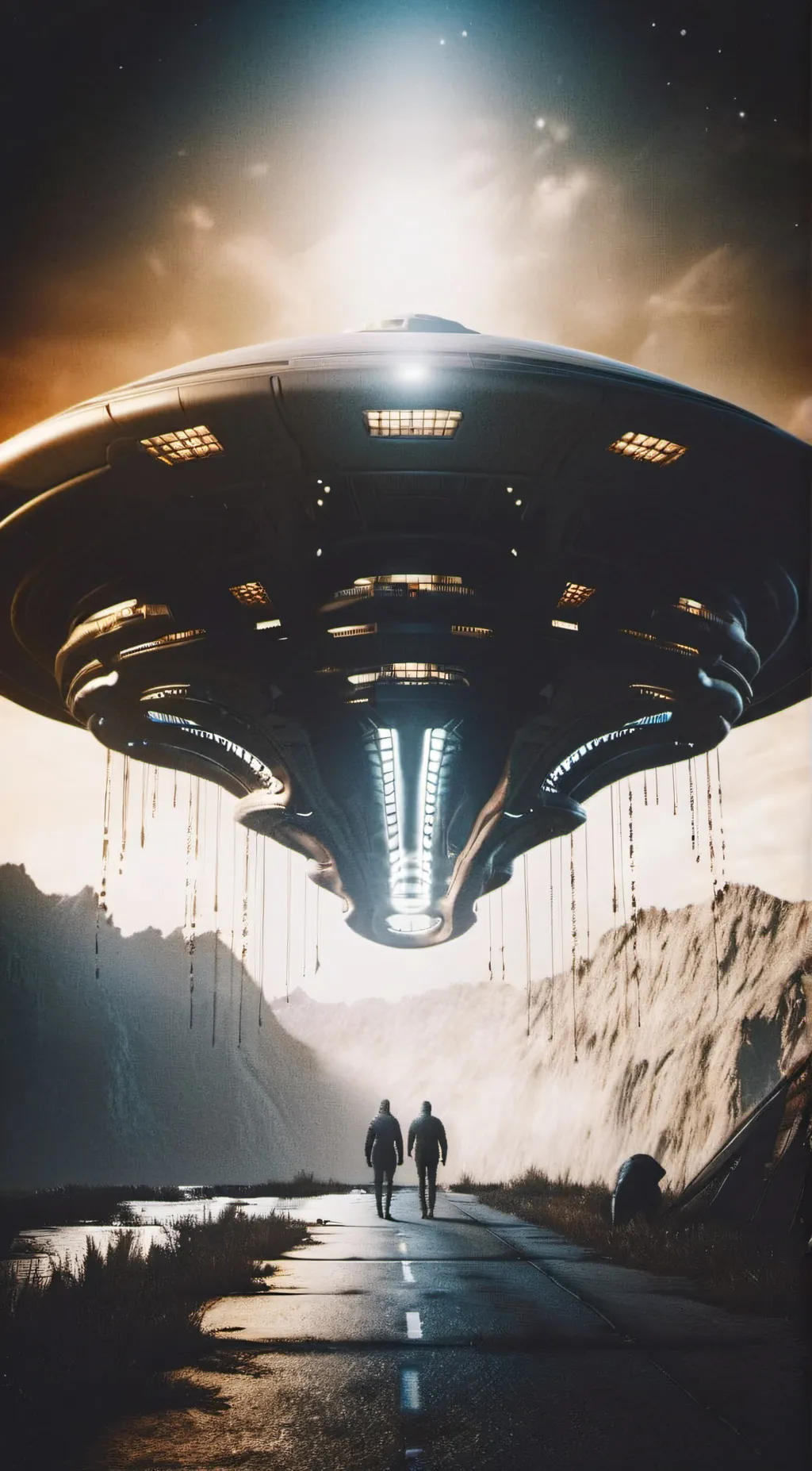 ai character: mother ship background