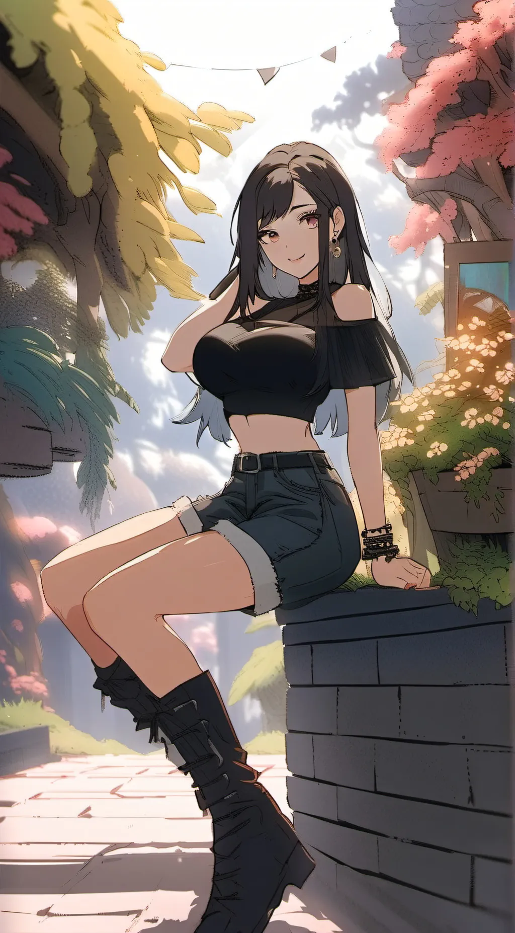 ai character: Lily  background