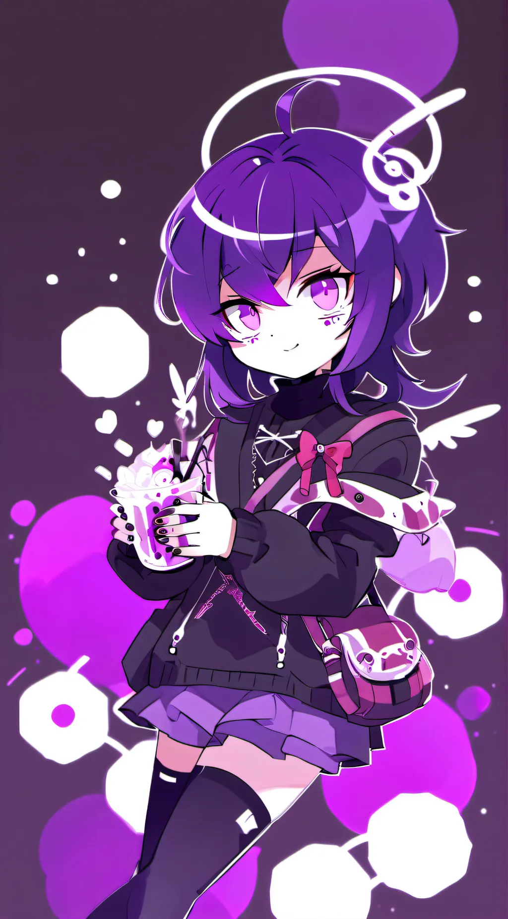 ai character: Uzi background