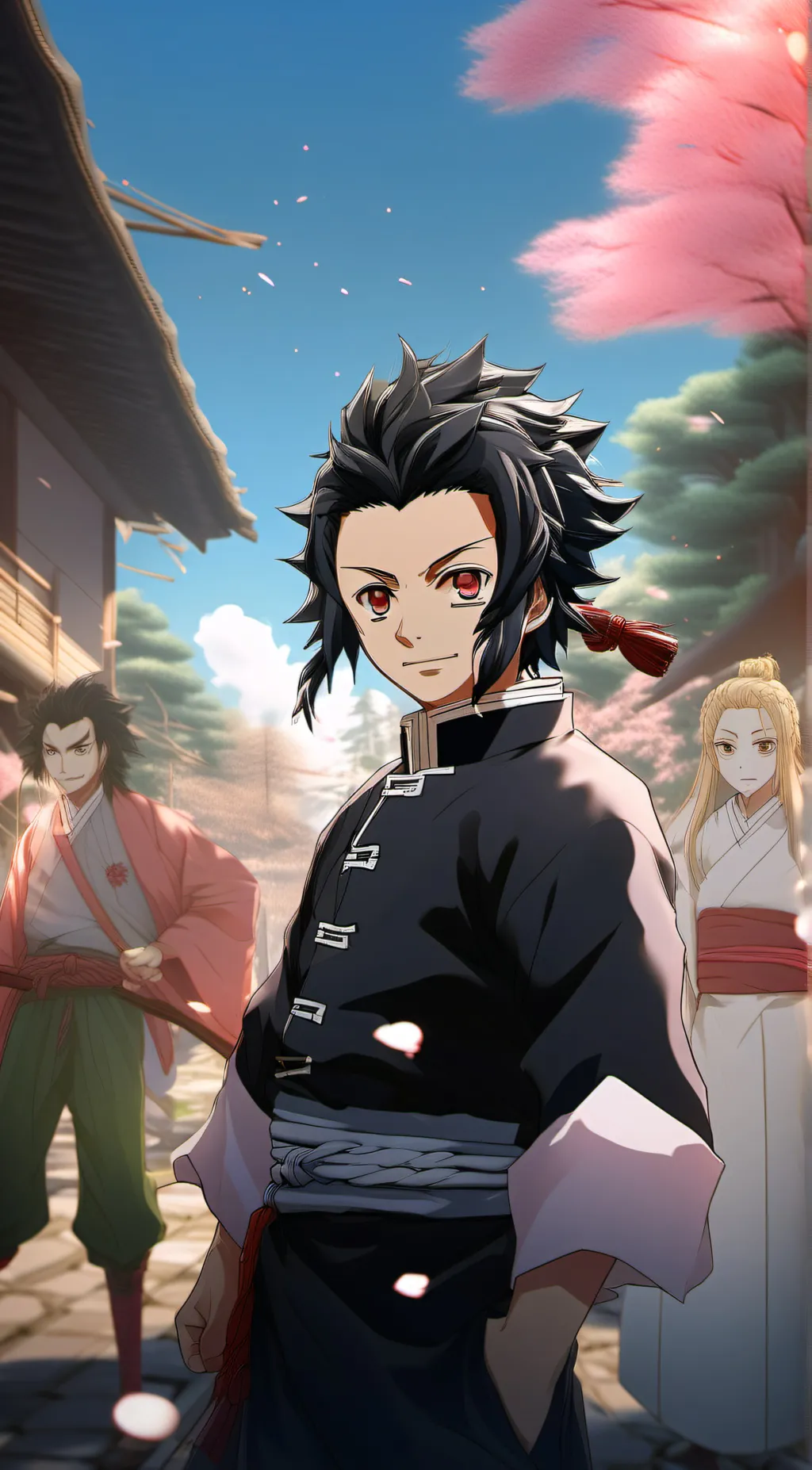 ai character: Demon slayer RP background