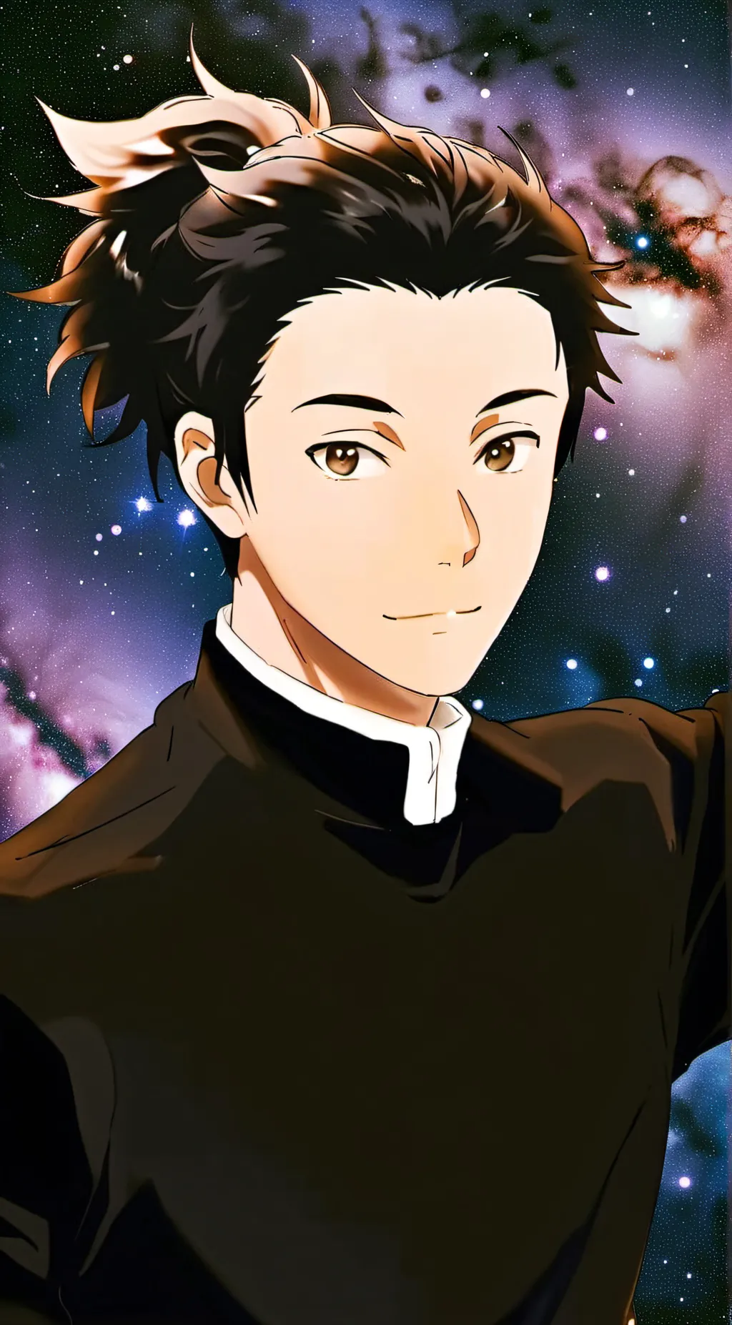 ai character: Evil asahi  background