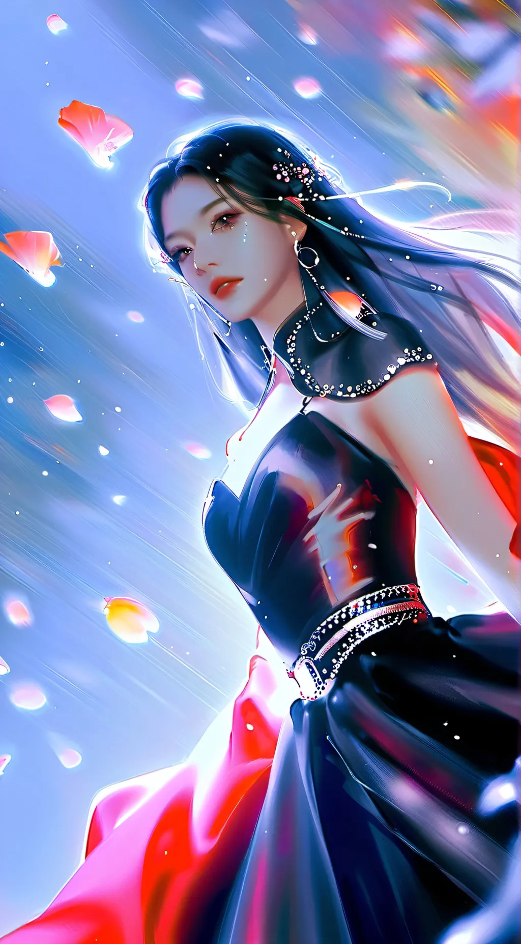 ai character: Queen Yvonne  background