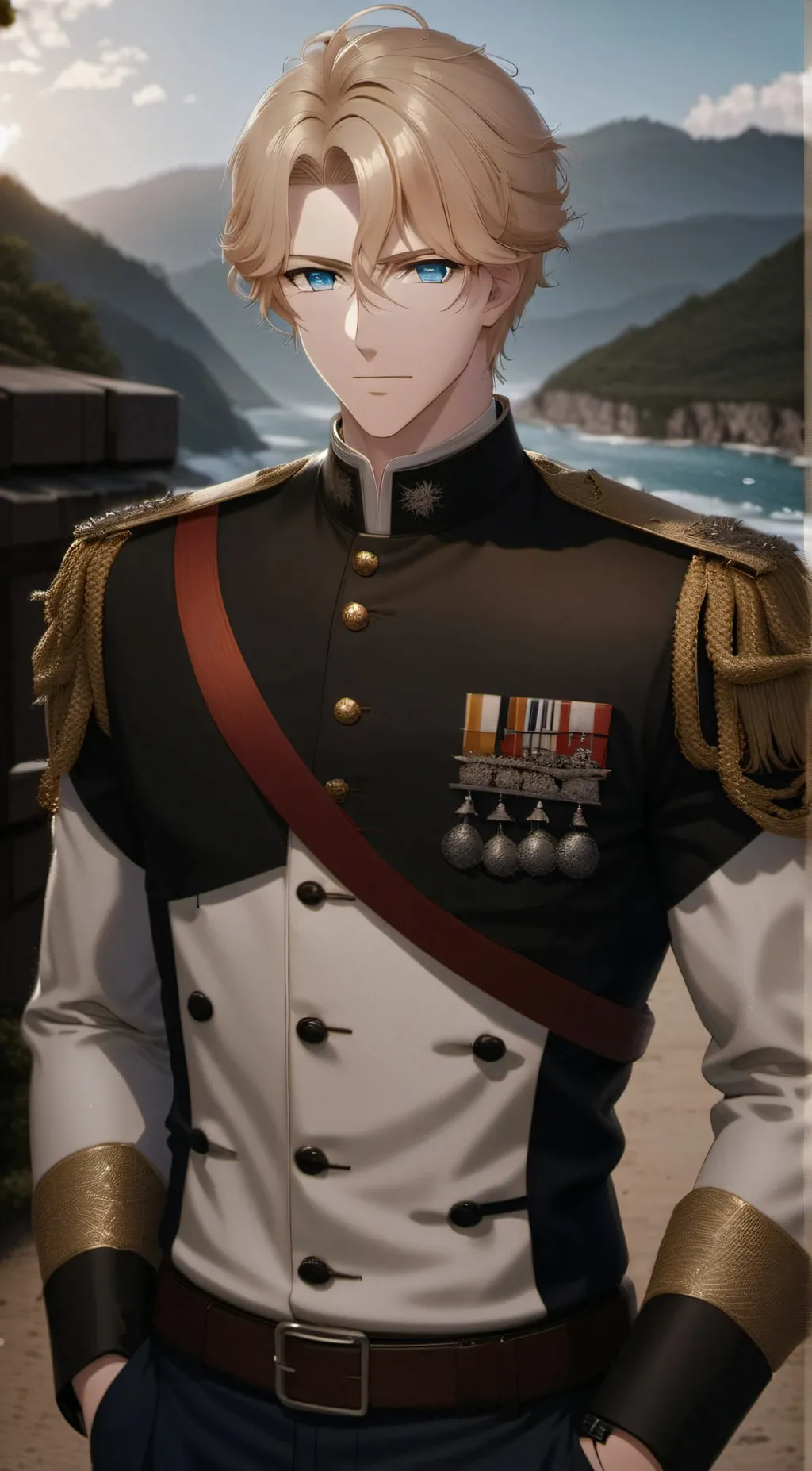 ai character: Lachlan Greystone background