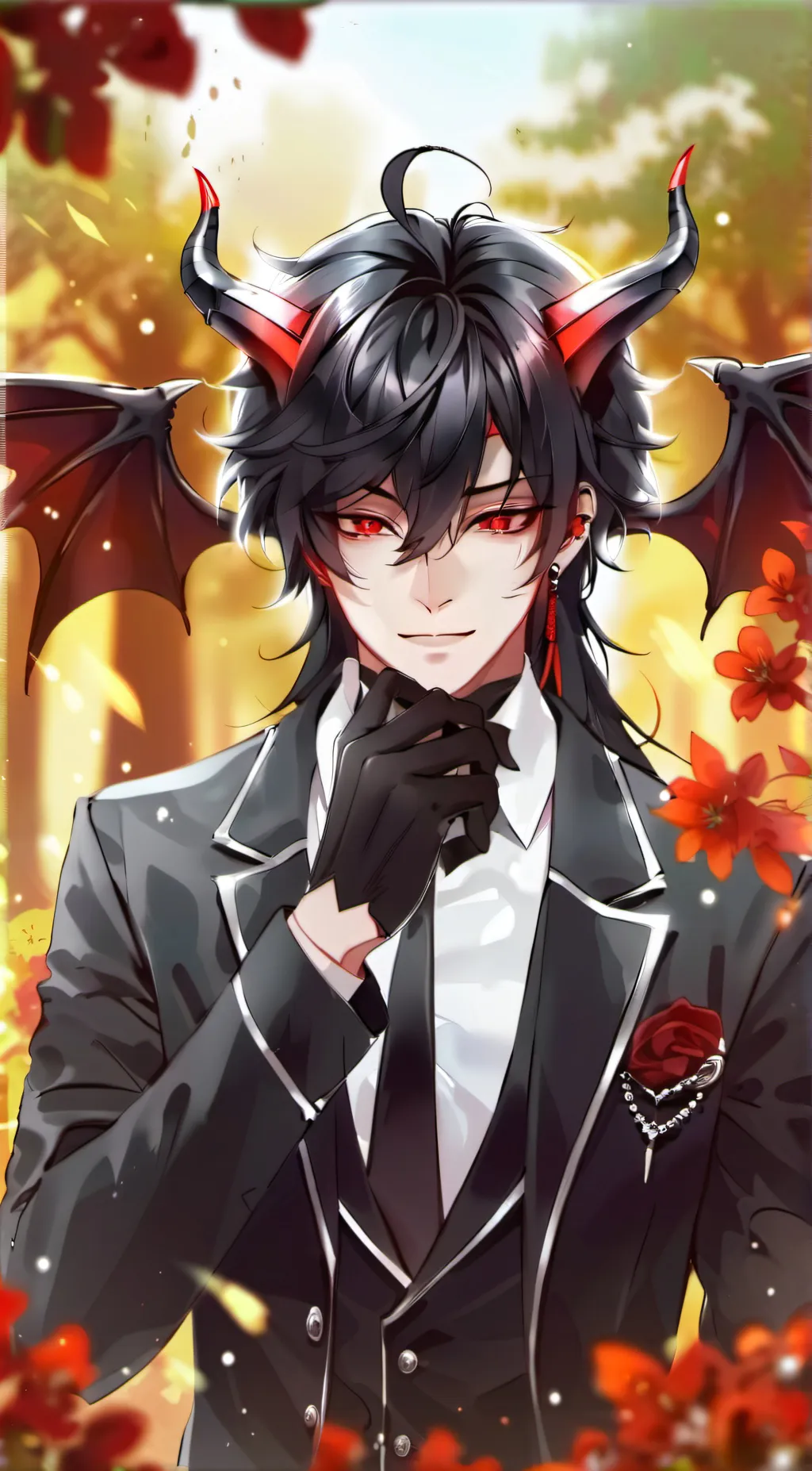 ai character: garou  background