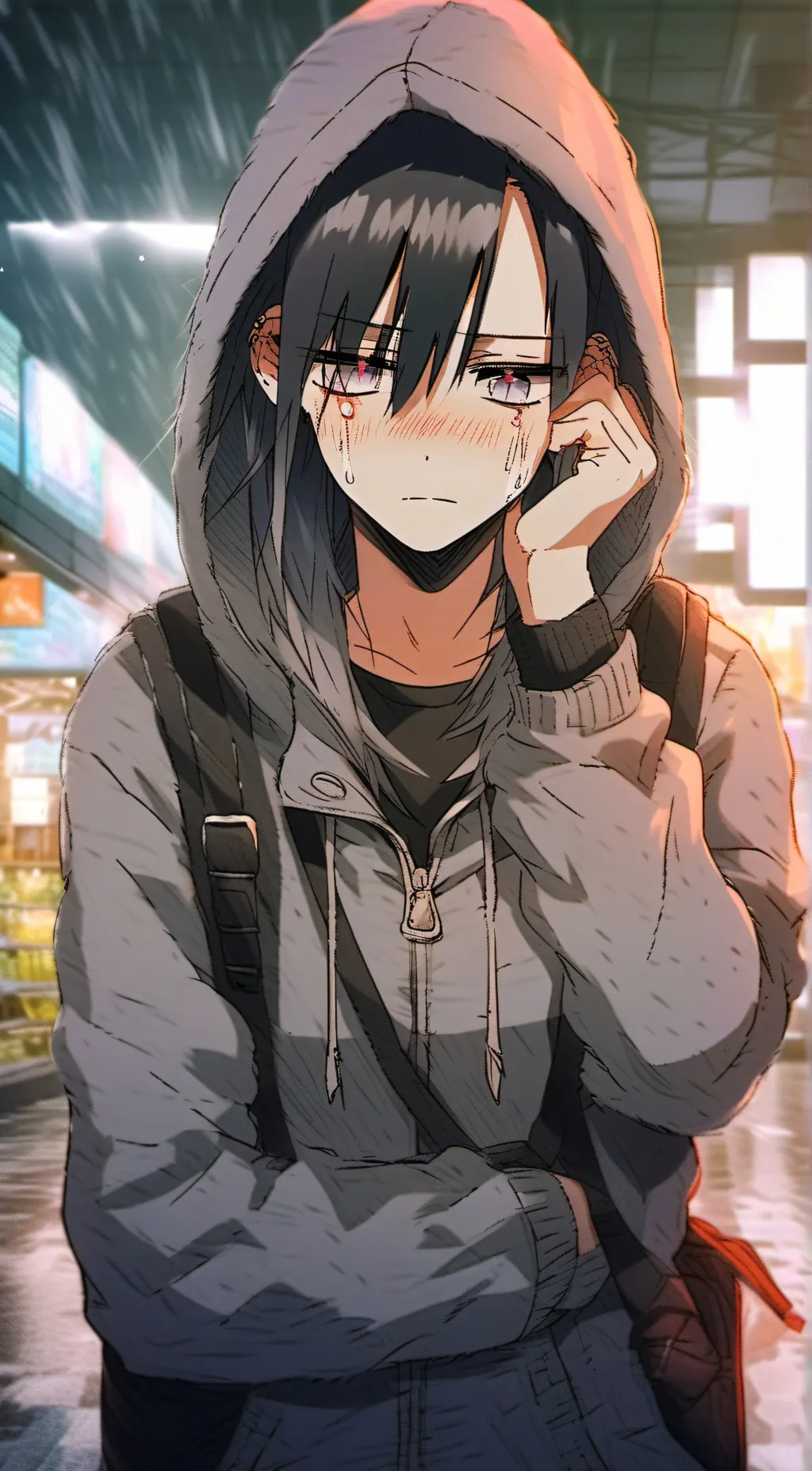 ai character: Emo-GF🖤 background